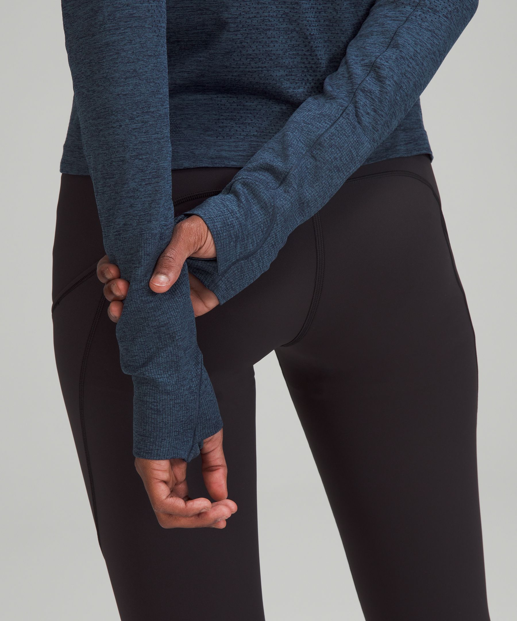 Lululemon Topper Dame Marineblå | 94015-TNAU