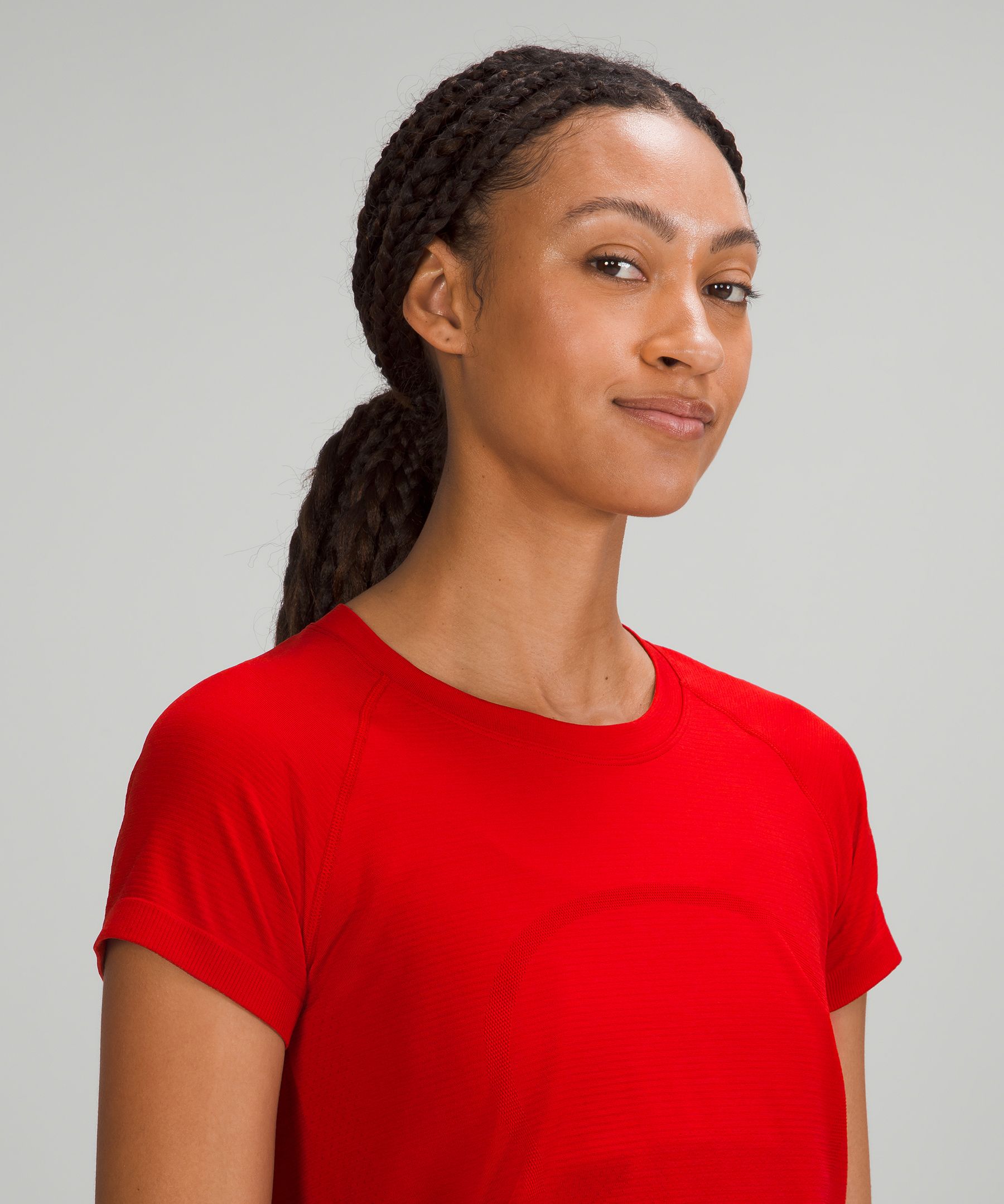 Lululemon Topper Dame Mørke Rød | 04219-DUEX