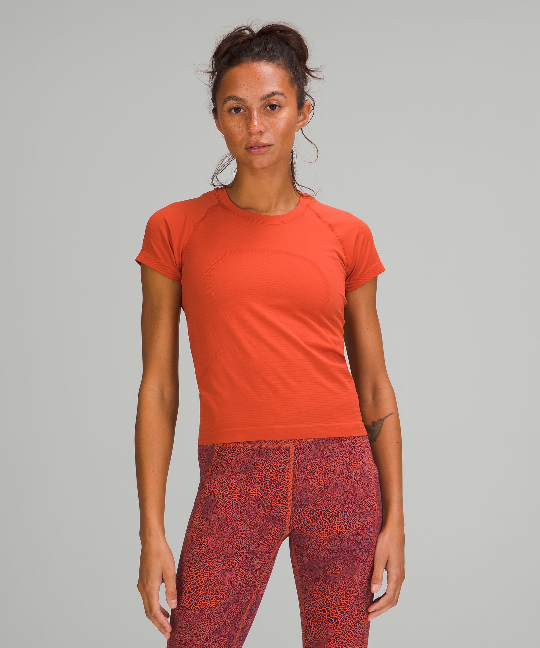 Lululemon Topper Dame Oransje | 05138-CAKH
