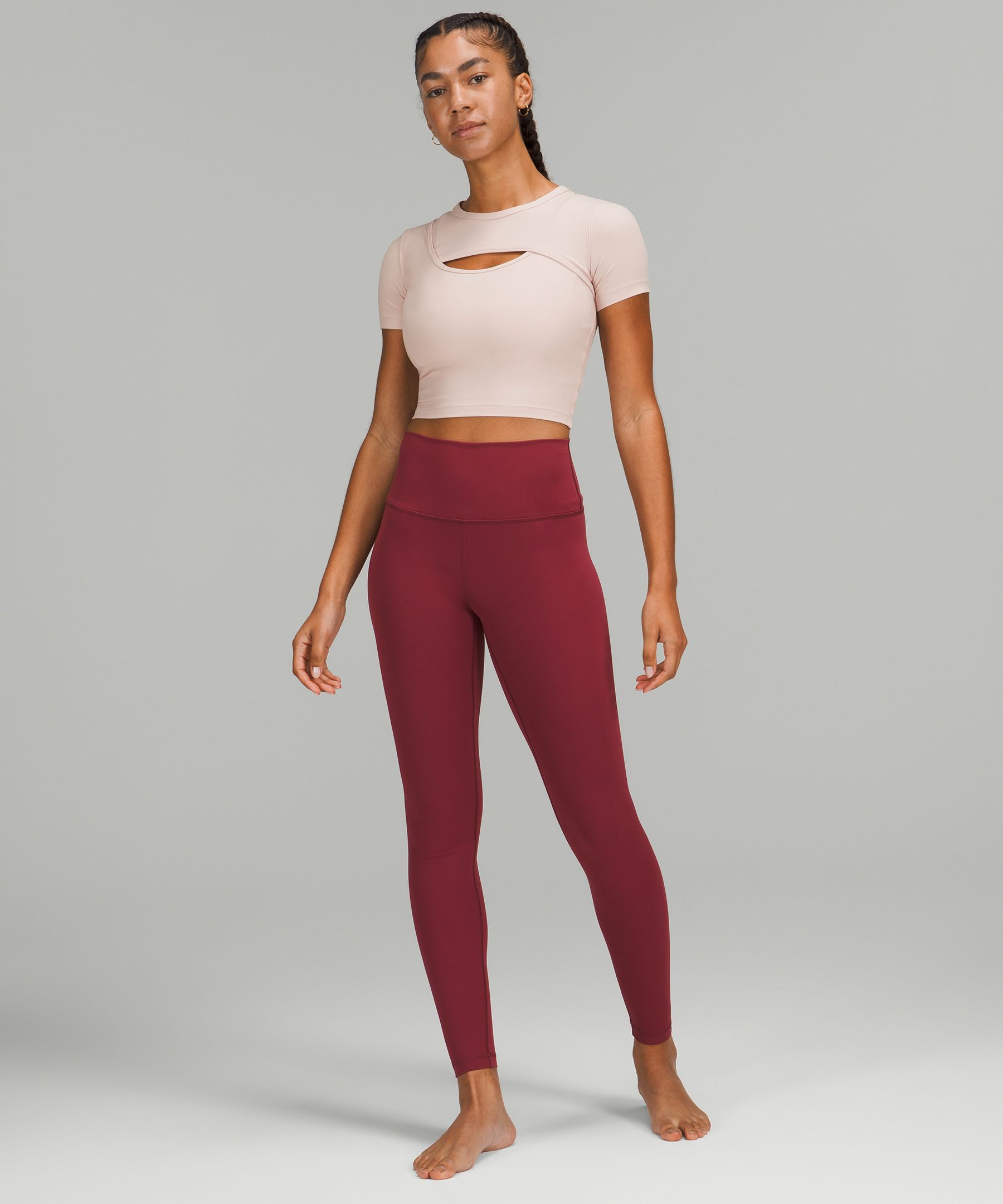 Lululemon Topper Dame Rosa | 03258-GRTV