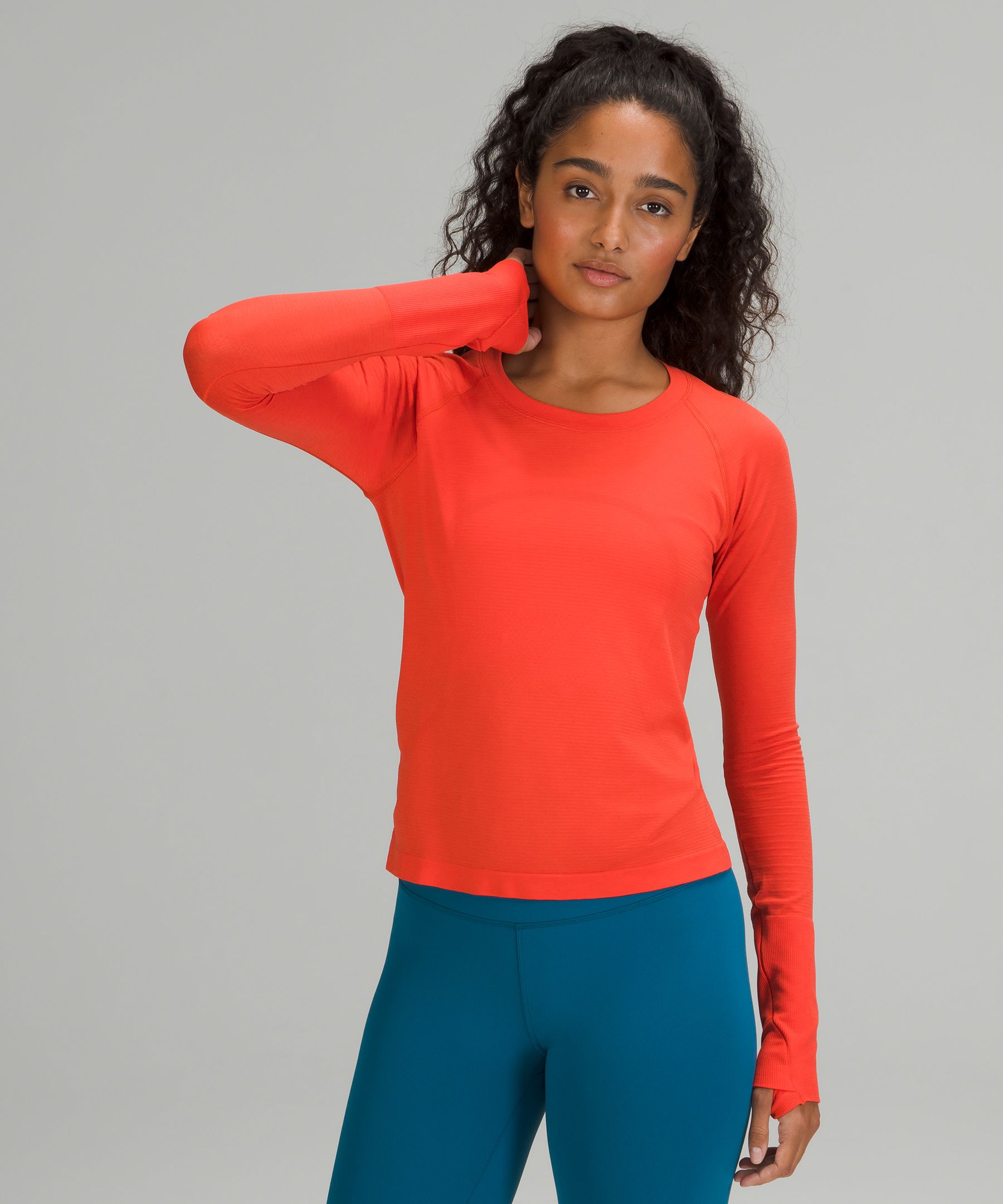 Lululemon Topper Dame Rød | 39810-CLTF