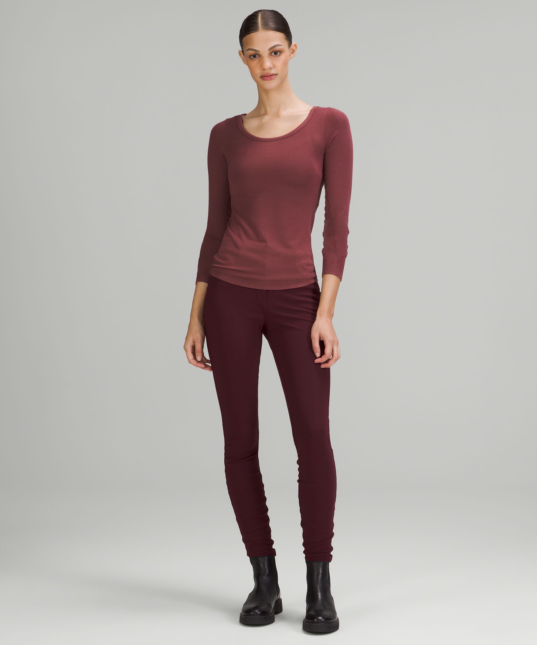 Lululemon Topper Dame Rød | 51023-KNMD