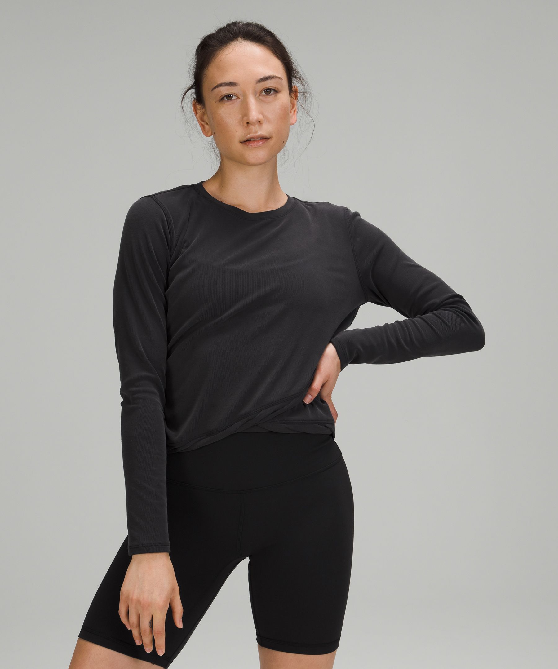 Lululemon Topper Dame Svarte | 23465-GQFM