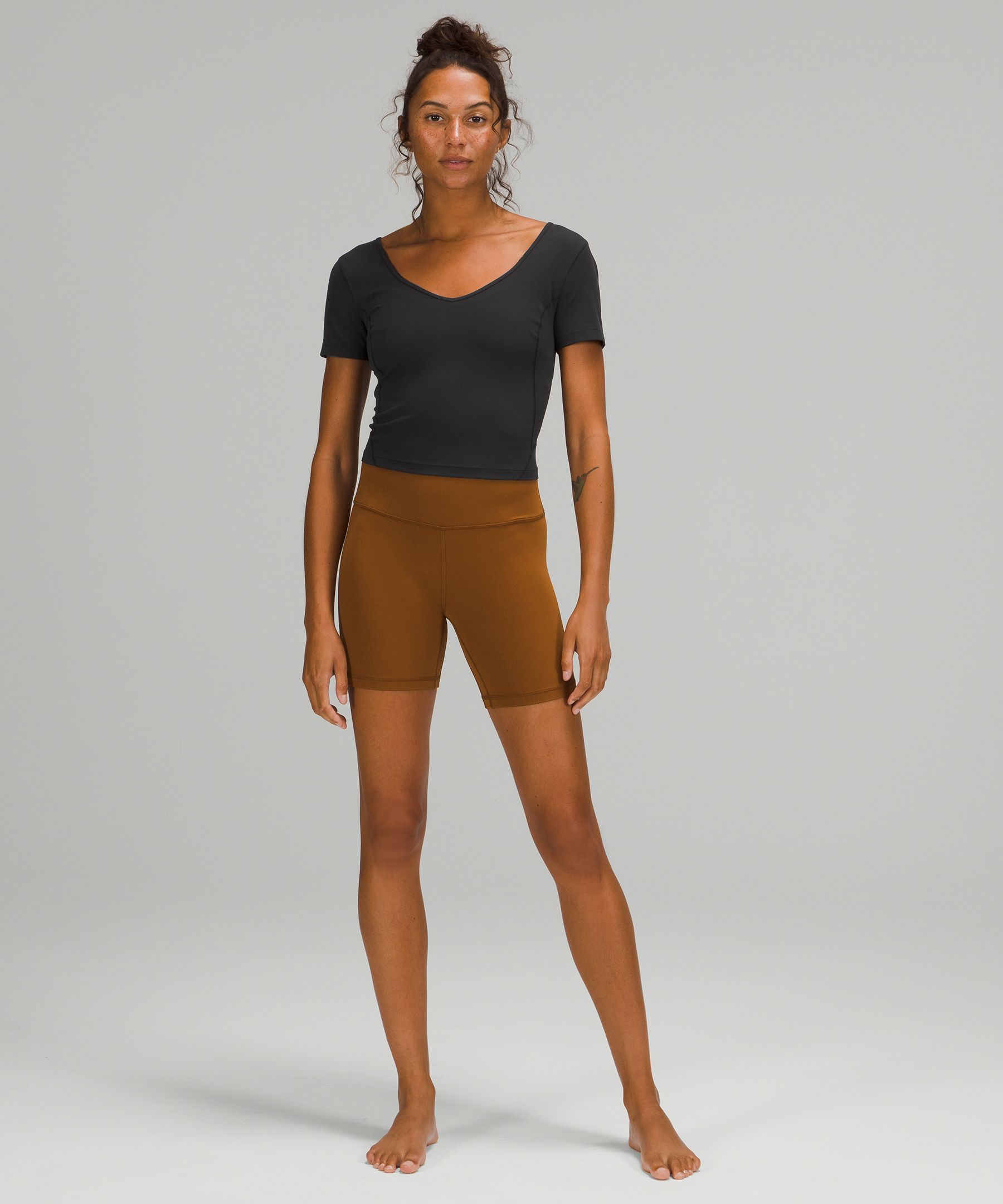 Lululemon Topper Dame Svarte | 30762-CDKR