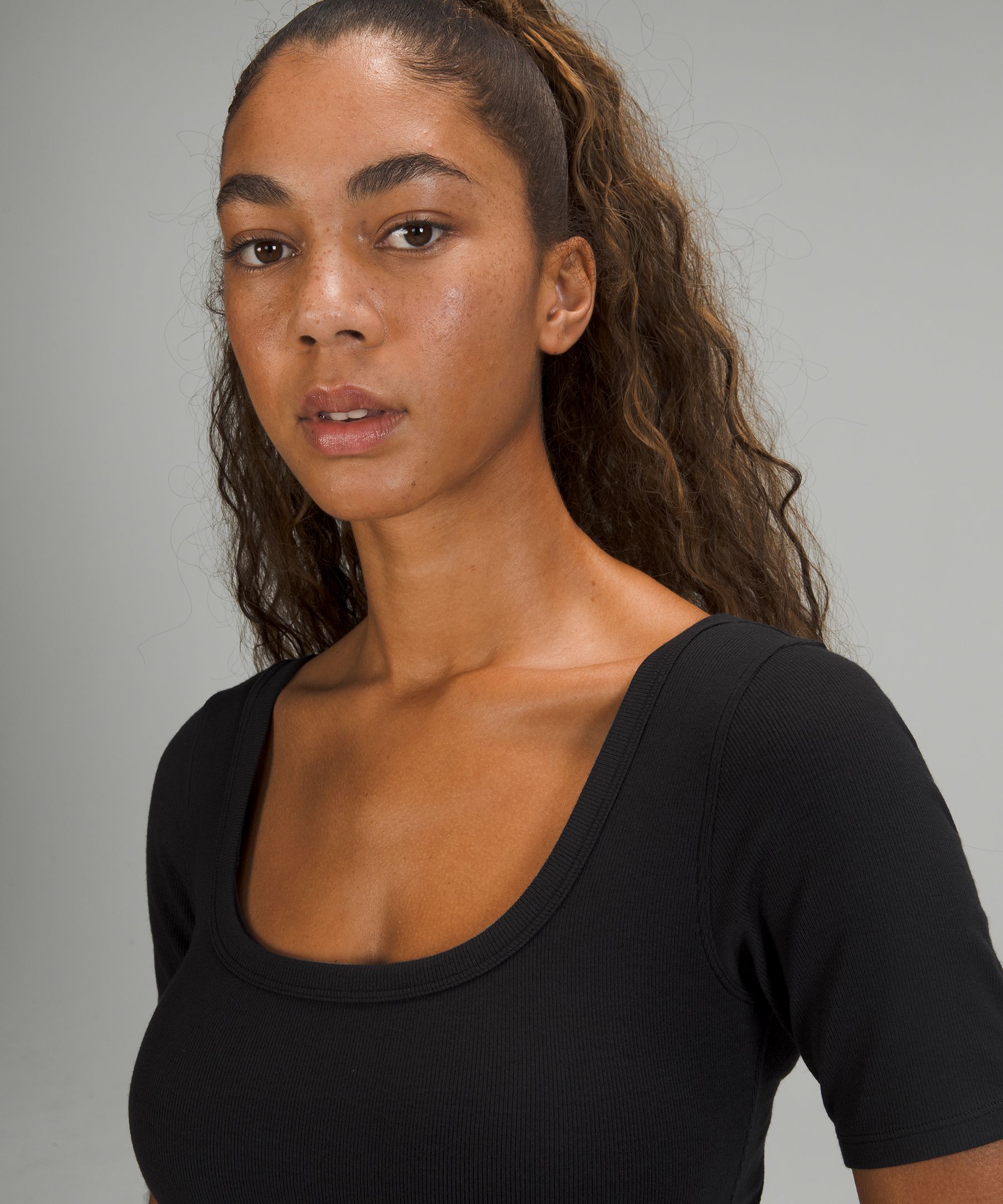 Lululemon Topper Dame Svarte | 31905-IPAM