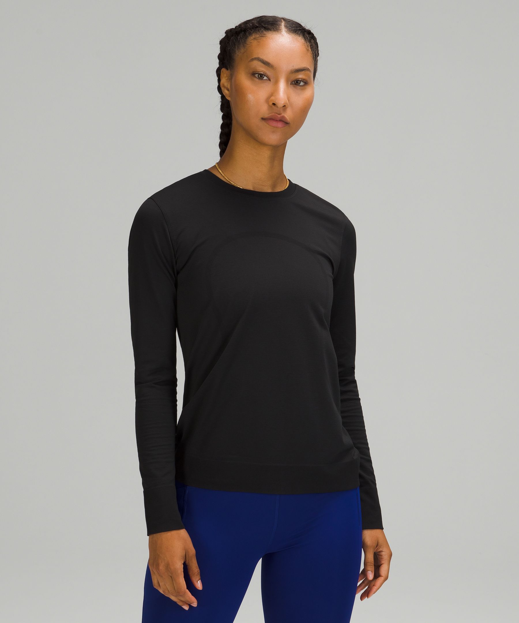 Lululemon Topper Dame Svarte | 38976-ZASX