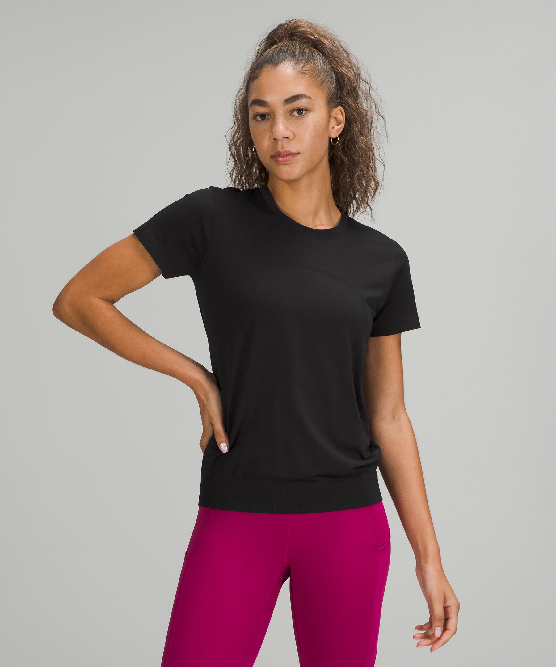 Lululemon Topper Dame Svarte | 40395-KEFX