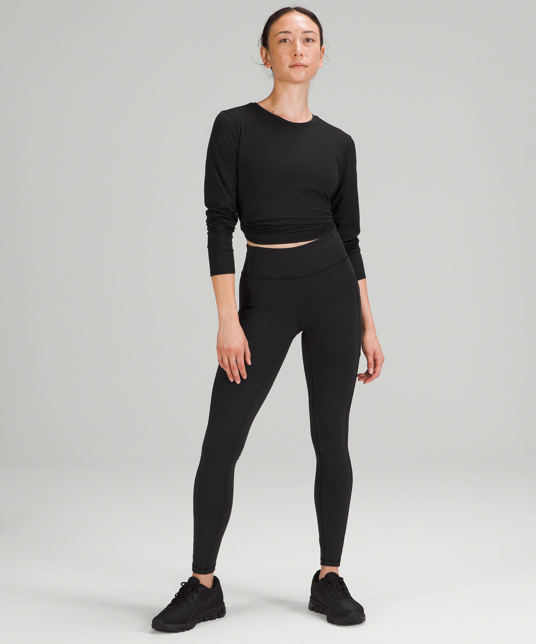 Lululemon Topper Dame Svarte | 40958-GYIX
