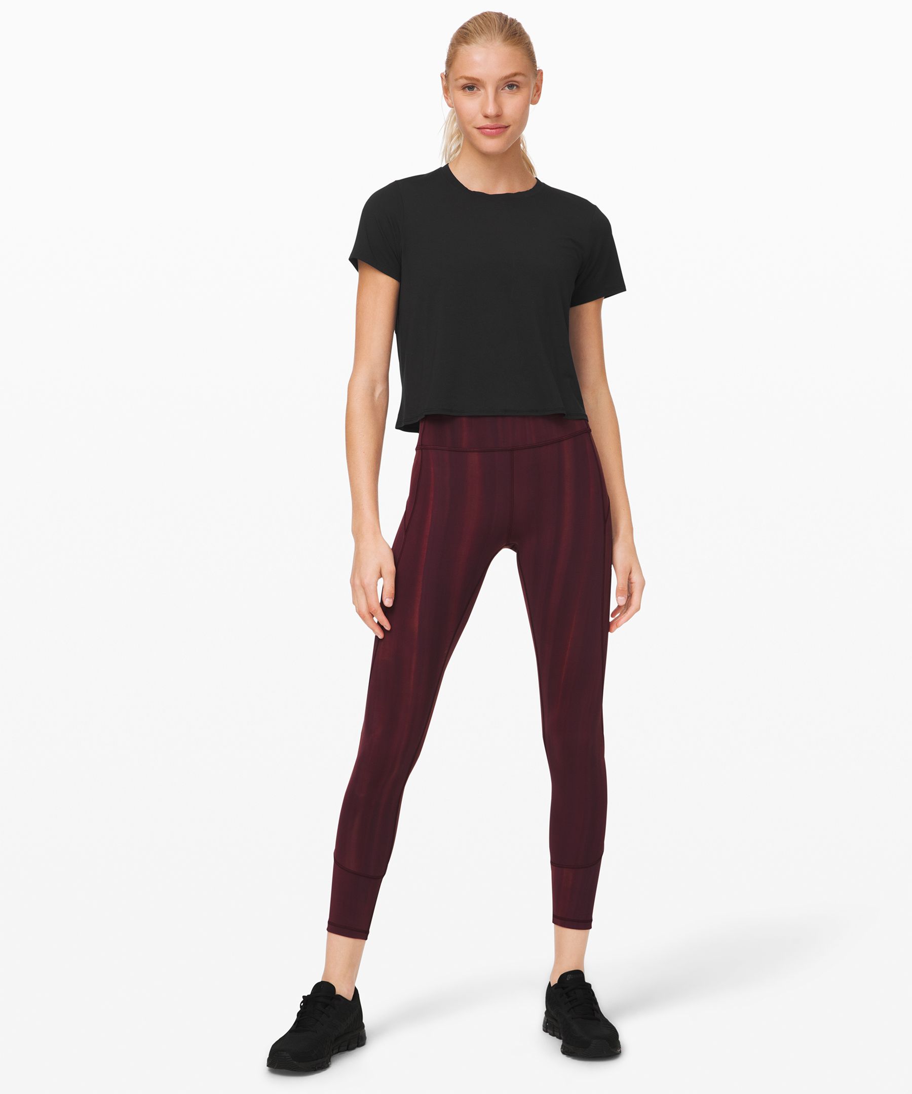 Lululemon Topper Dame Svarte | 46751-NCWZ