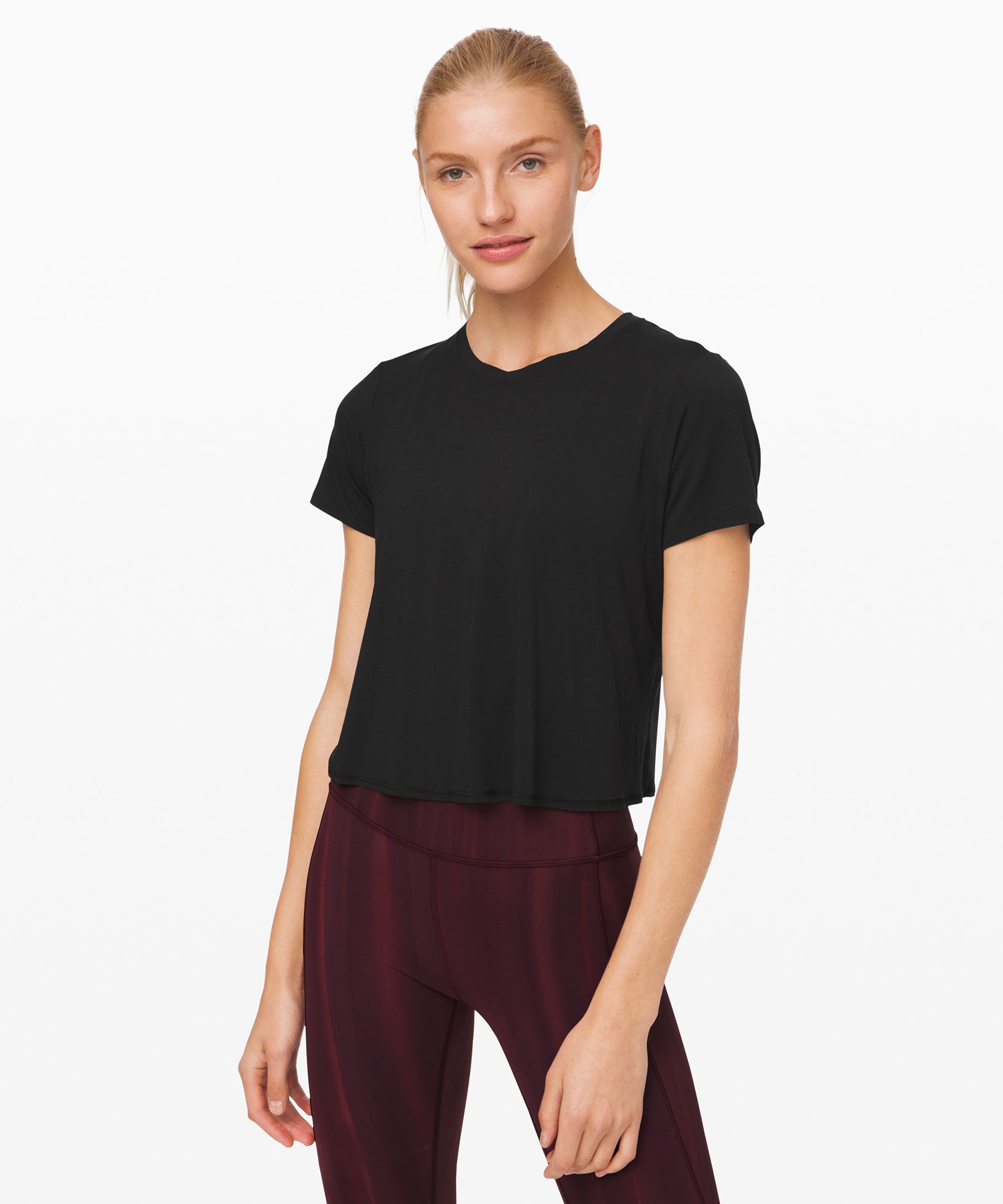 Lululemon Topper Dame Svarte | 46751-NCWZ