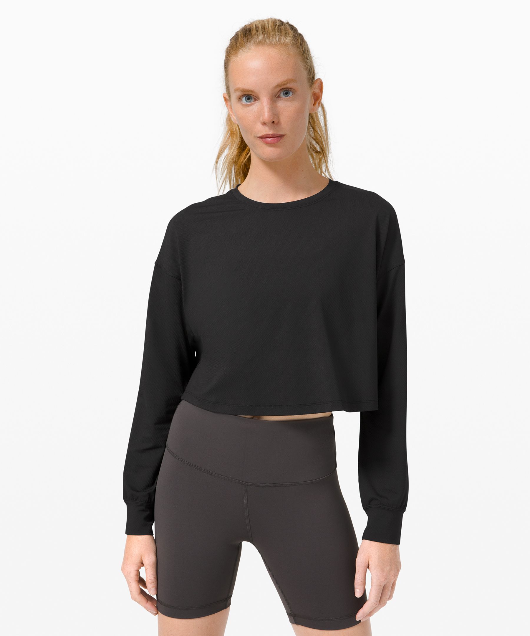 Lululemon Topper Dame Svarte | 50276-RVGM