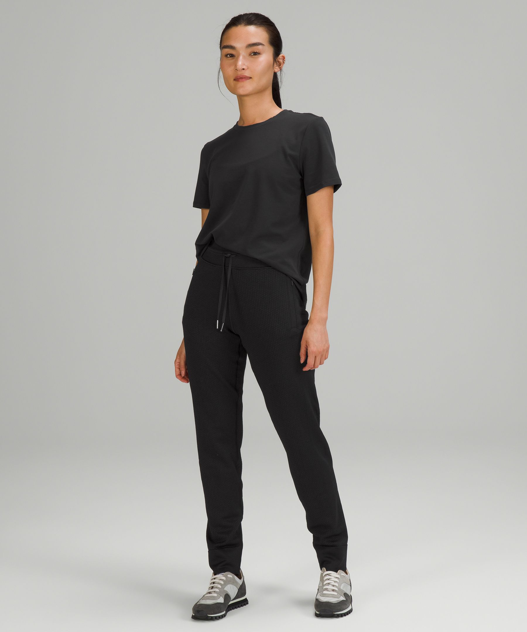 Lululemon Topper Dame Svarte | 51972-TCUK