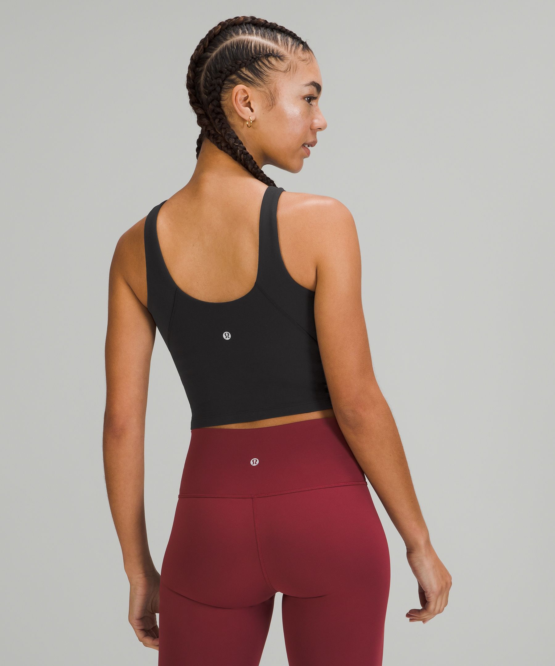Lululemon Topper Dame Svarte | 54968-FENX