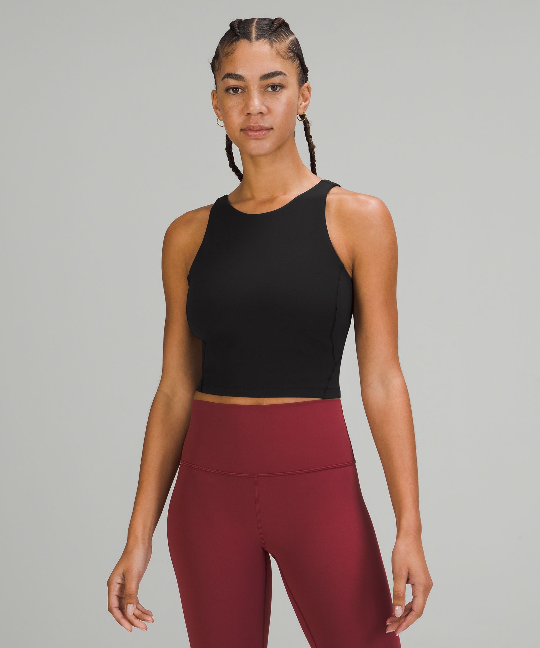 Lululemon Topper Dame Svarte | 54968-FENX