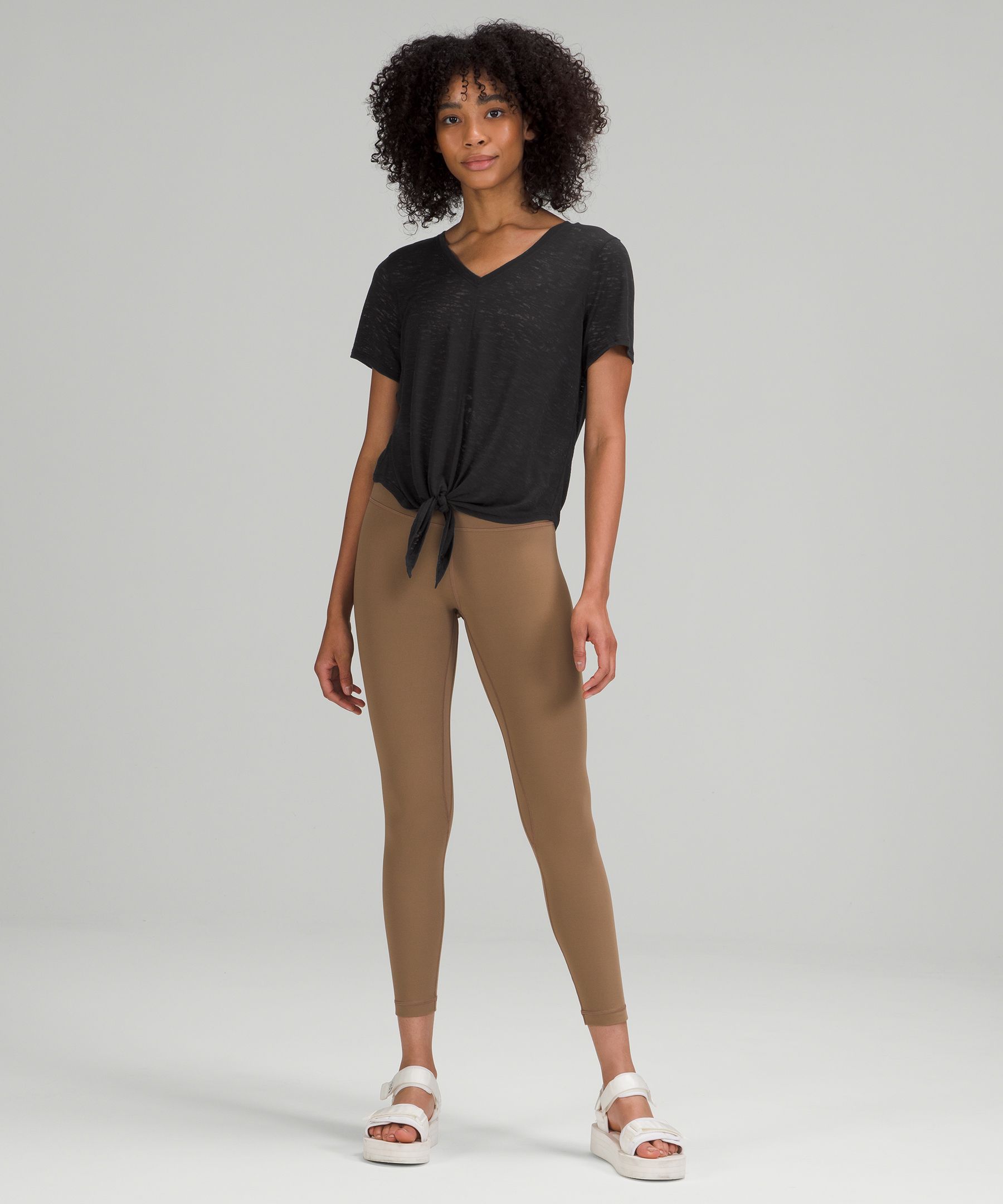 Lululemon Topper Dame Svarte | 56702-QSZF