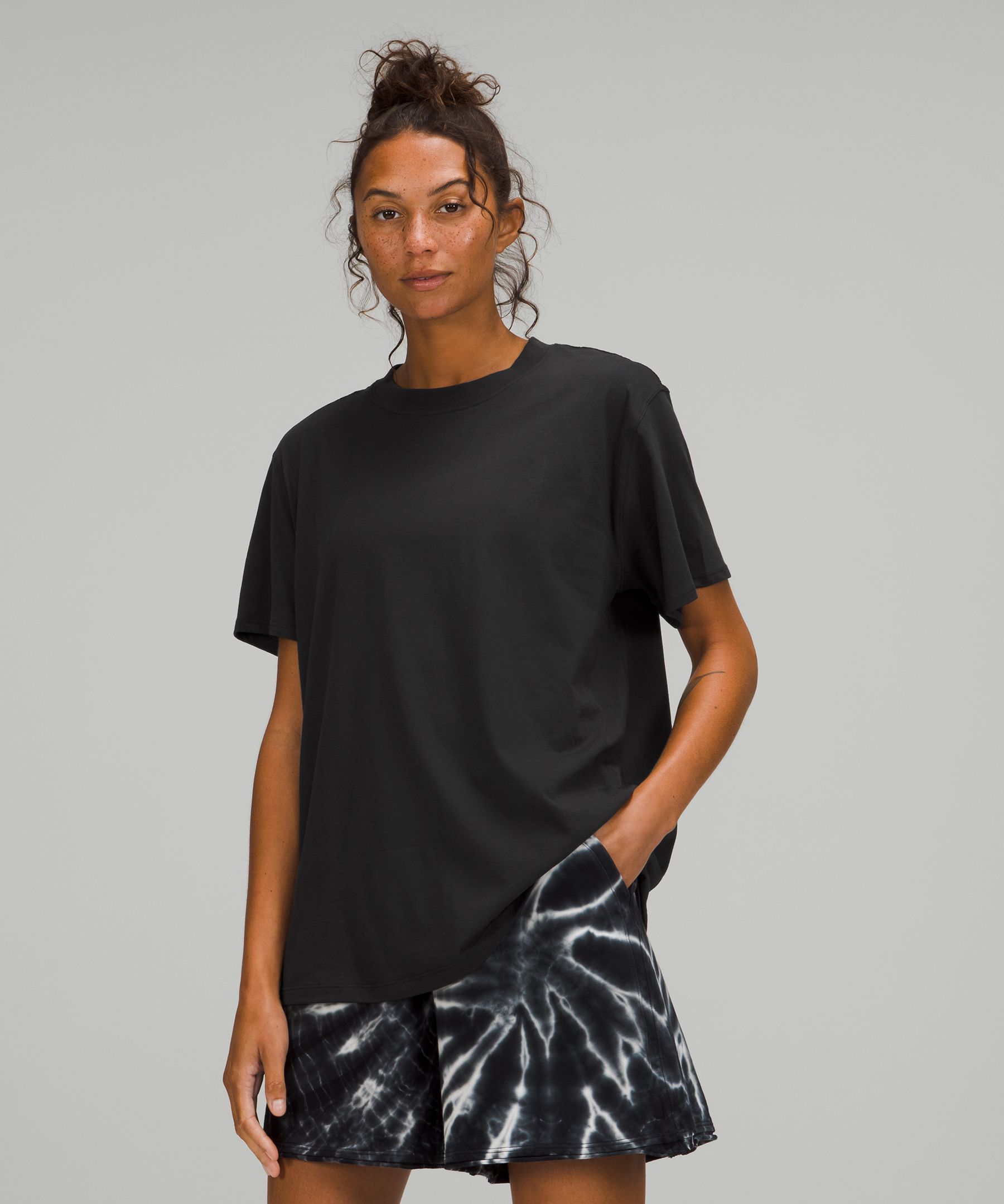 Lululemon Topper Dame Svarte | 64390-REHZ