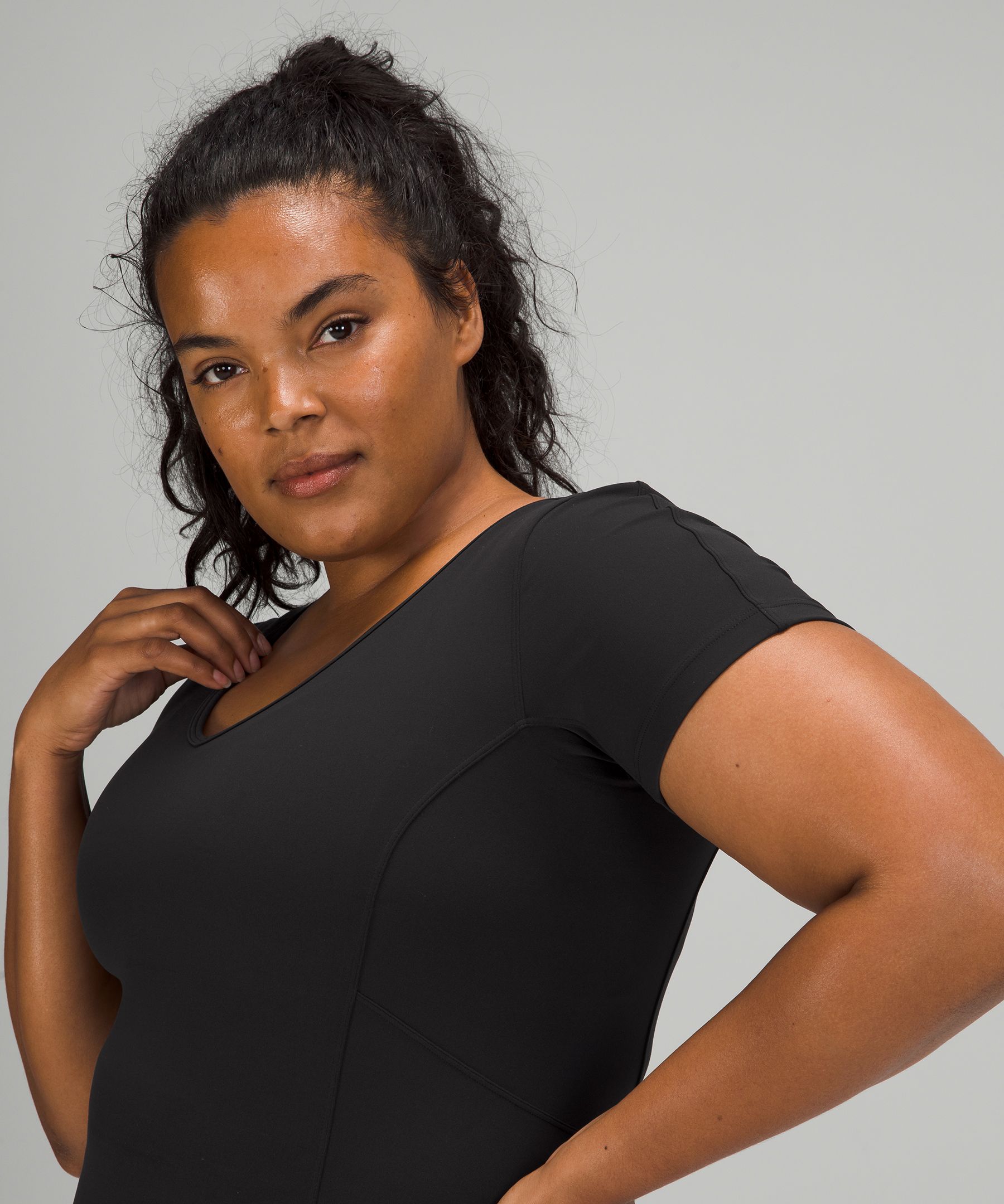 Lululemon Topper Dame Svarte | 69512-DVQT