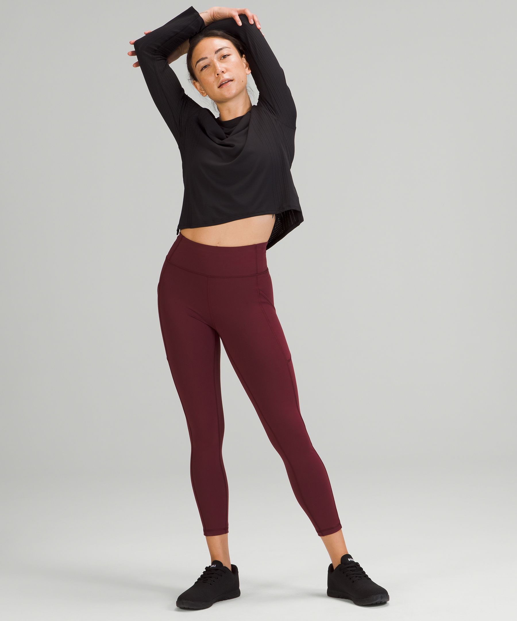 Lululemon Topper Dame Svarte | 74910-IJQT