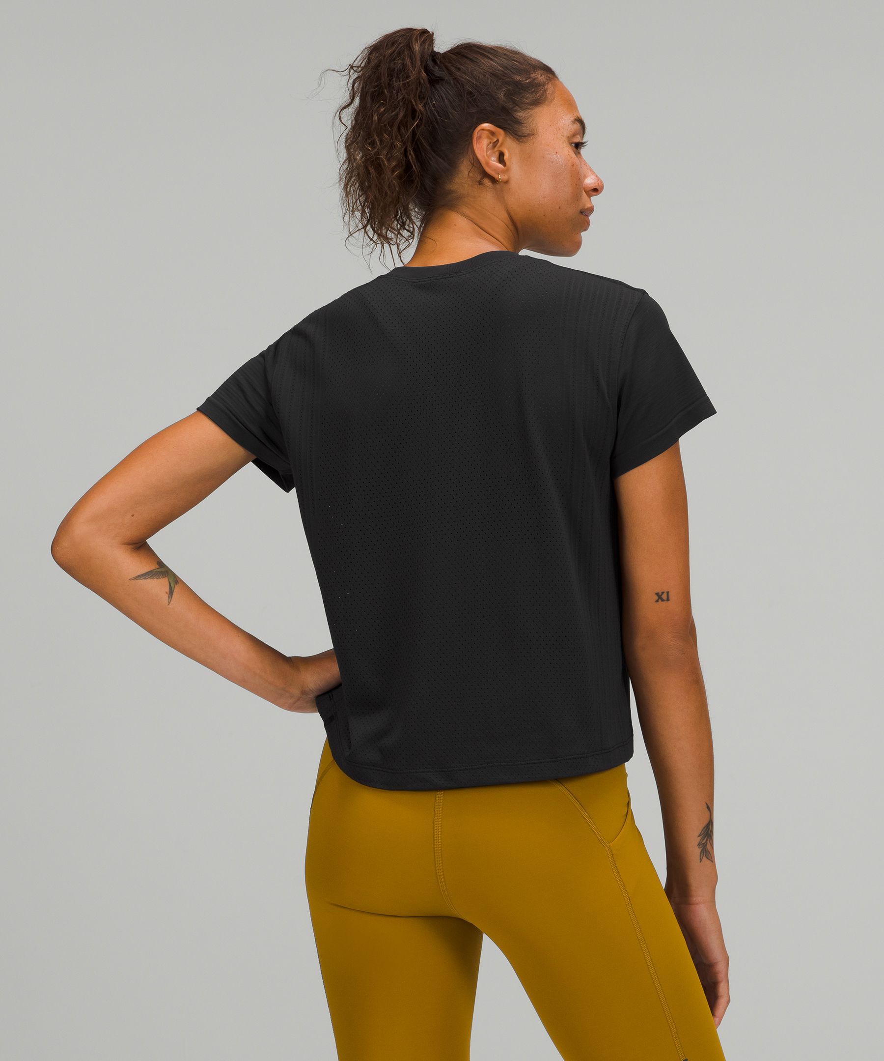 Lululemon Topper Dame Svarte | 80139-OERT