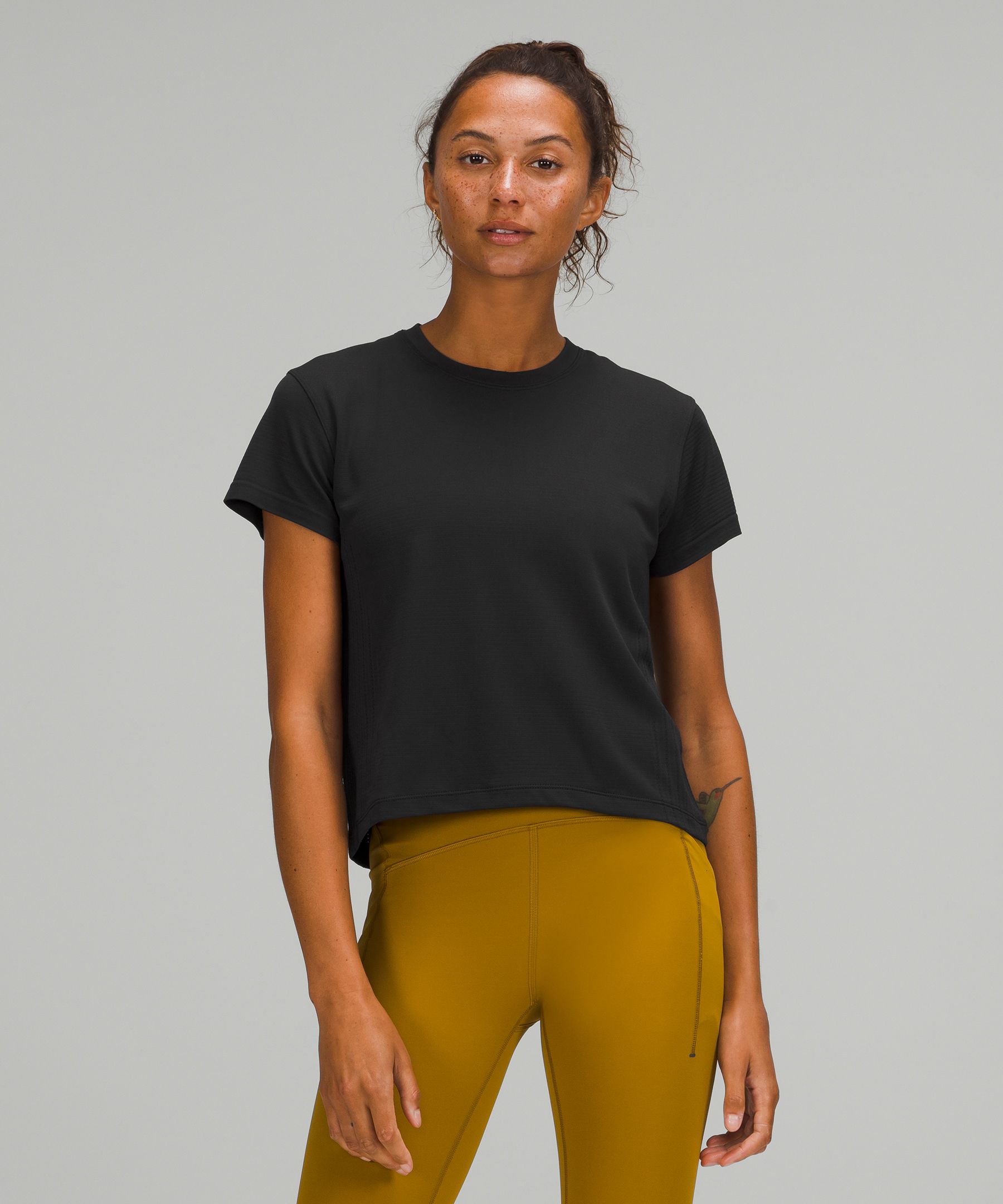 Lululemon Topper Dame Svarte | 80139-OERT