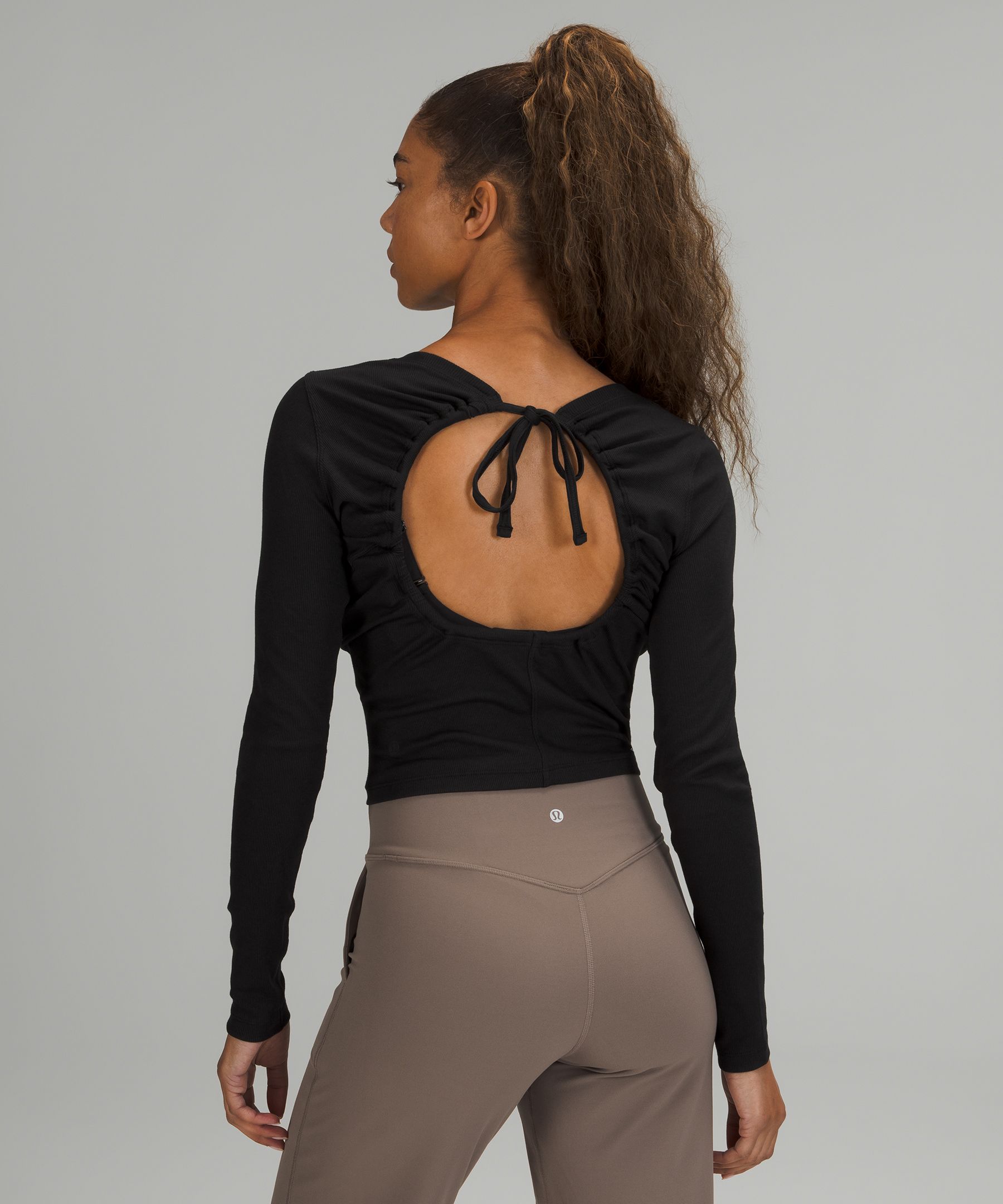 Lululemon Topper Dame Svarte | 80159-BHLM
