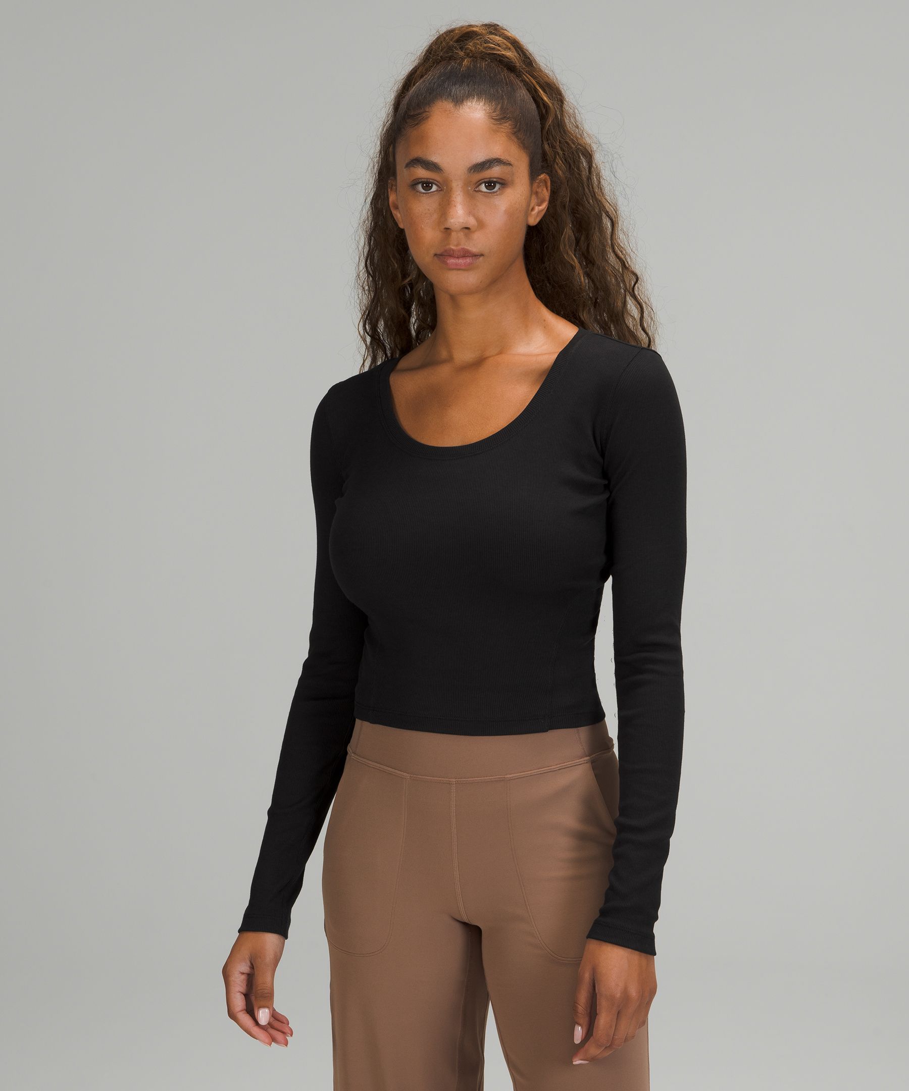 Lululemon Topper Dame Svarte | 80159-BHLM