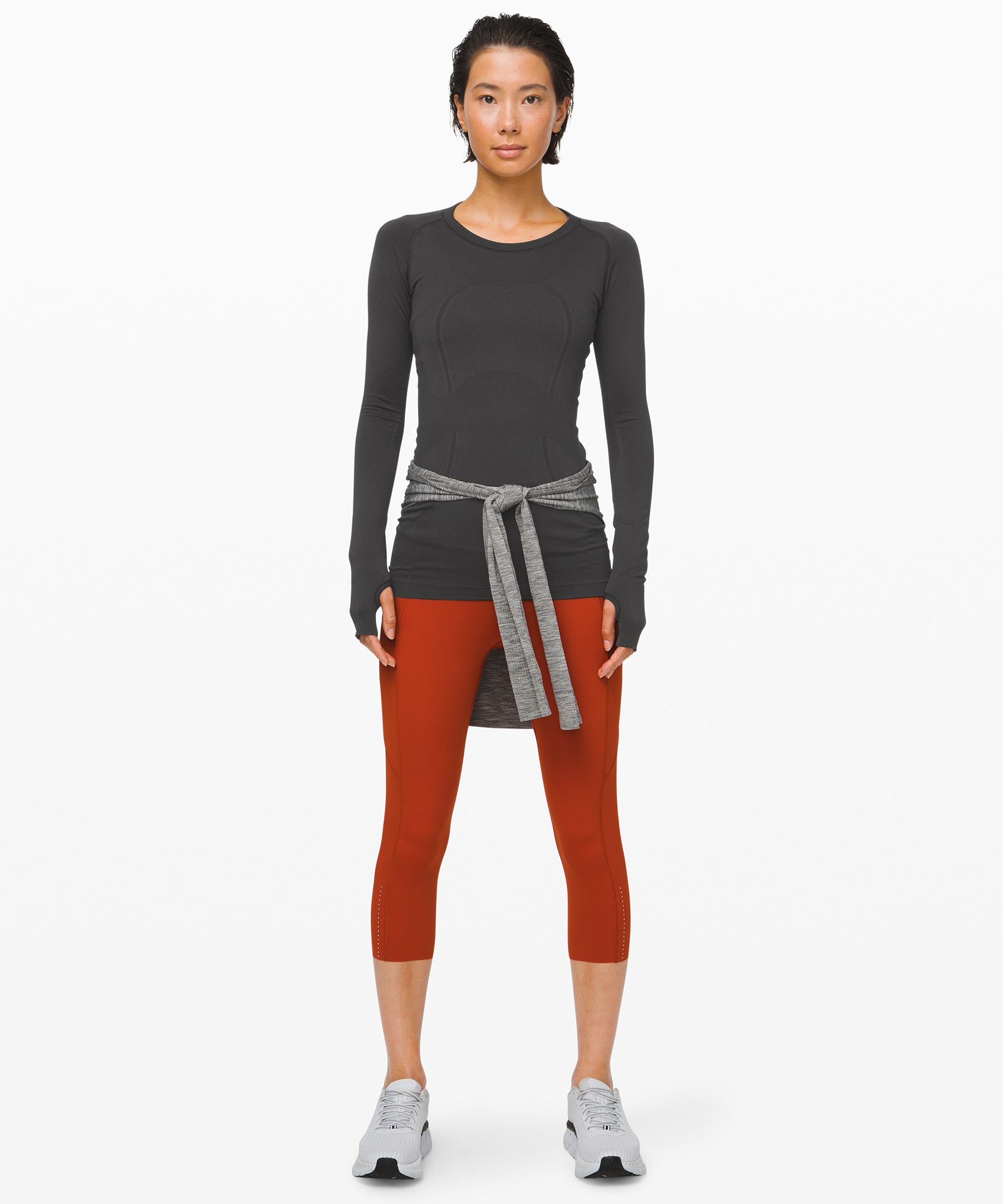 Lululemon Topper Dame Svarte | 85123-KSAQ