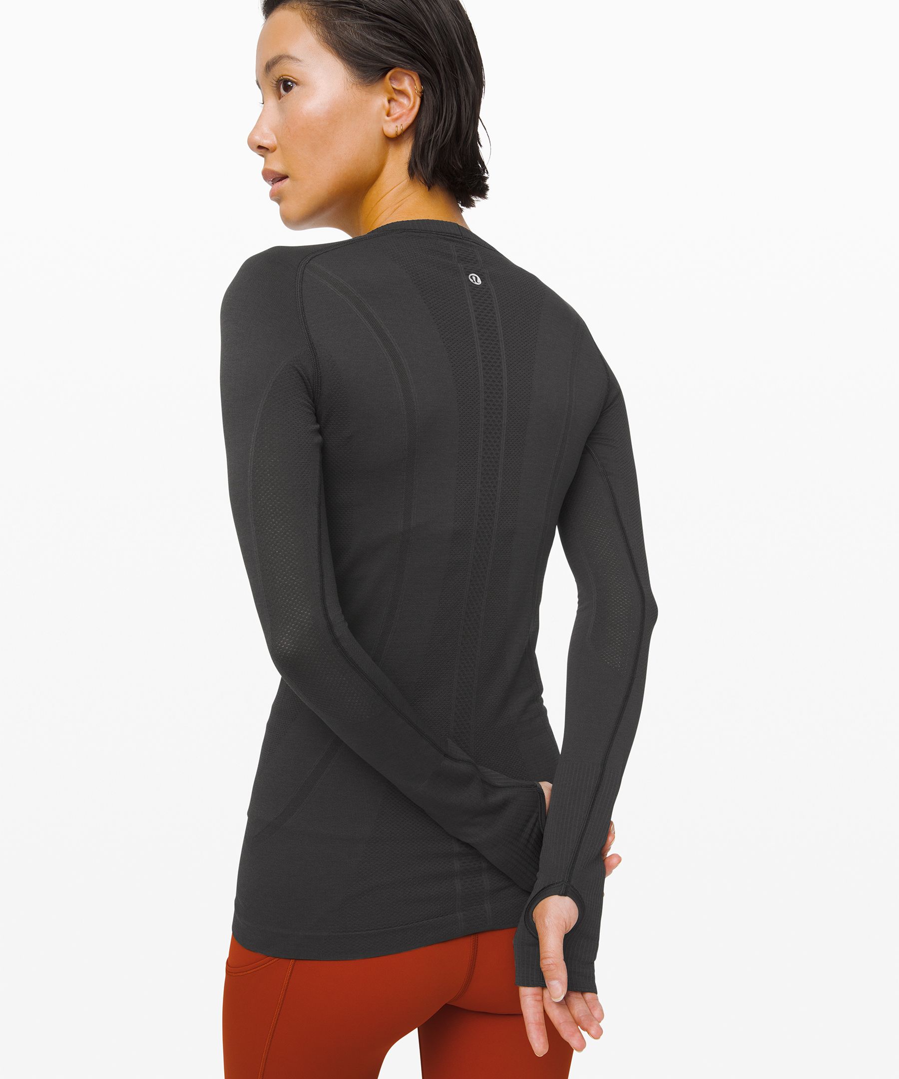 Lululemon Topper Dame Svarte | 85123-KSAQ