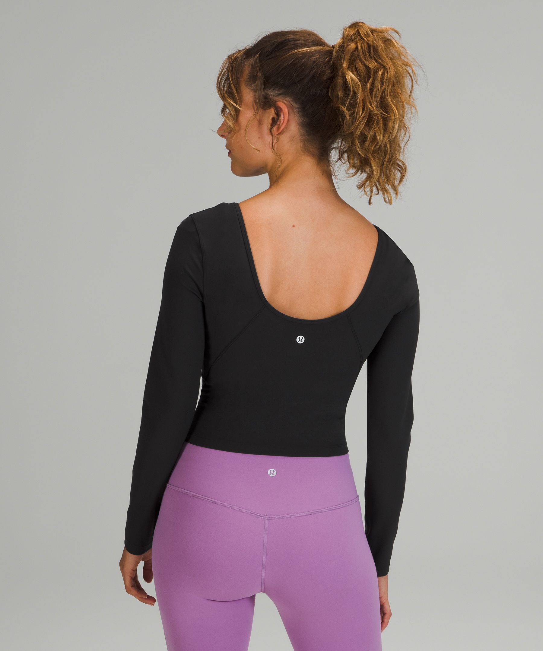 Lululemon Topper Dame Svarte | 96358-NJSY