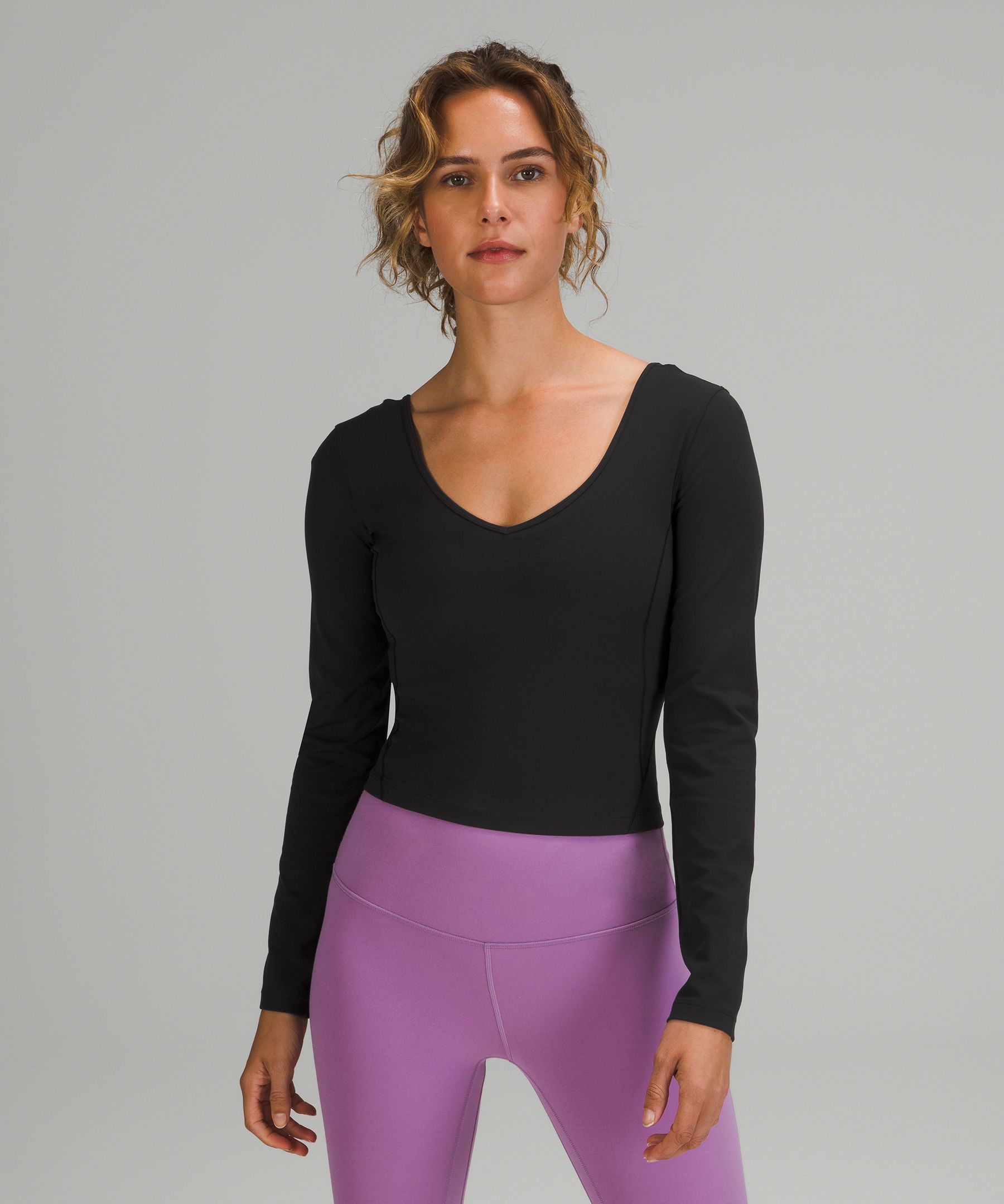 Lululemon Topper Dame Svarte | 96358-NJSY