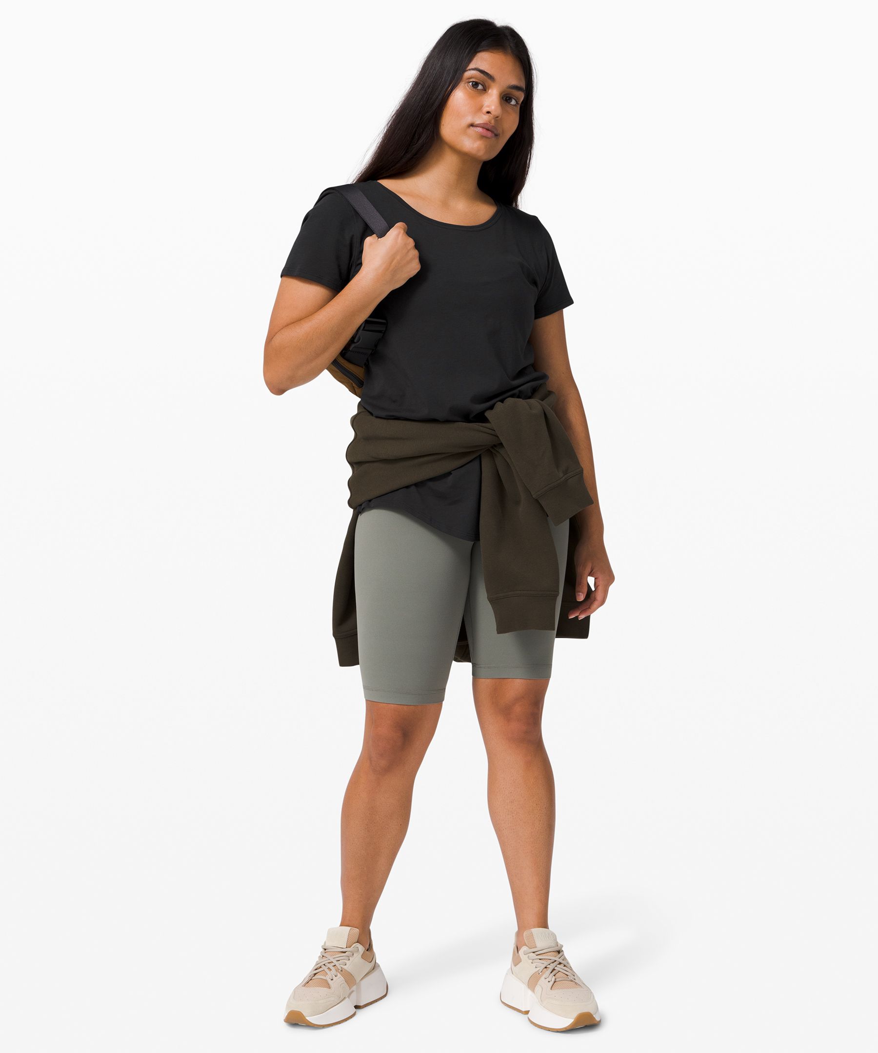 Lululemon Topper Dame Svarte | 97432-AQBW