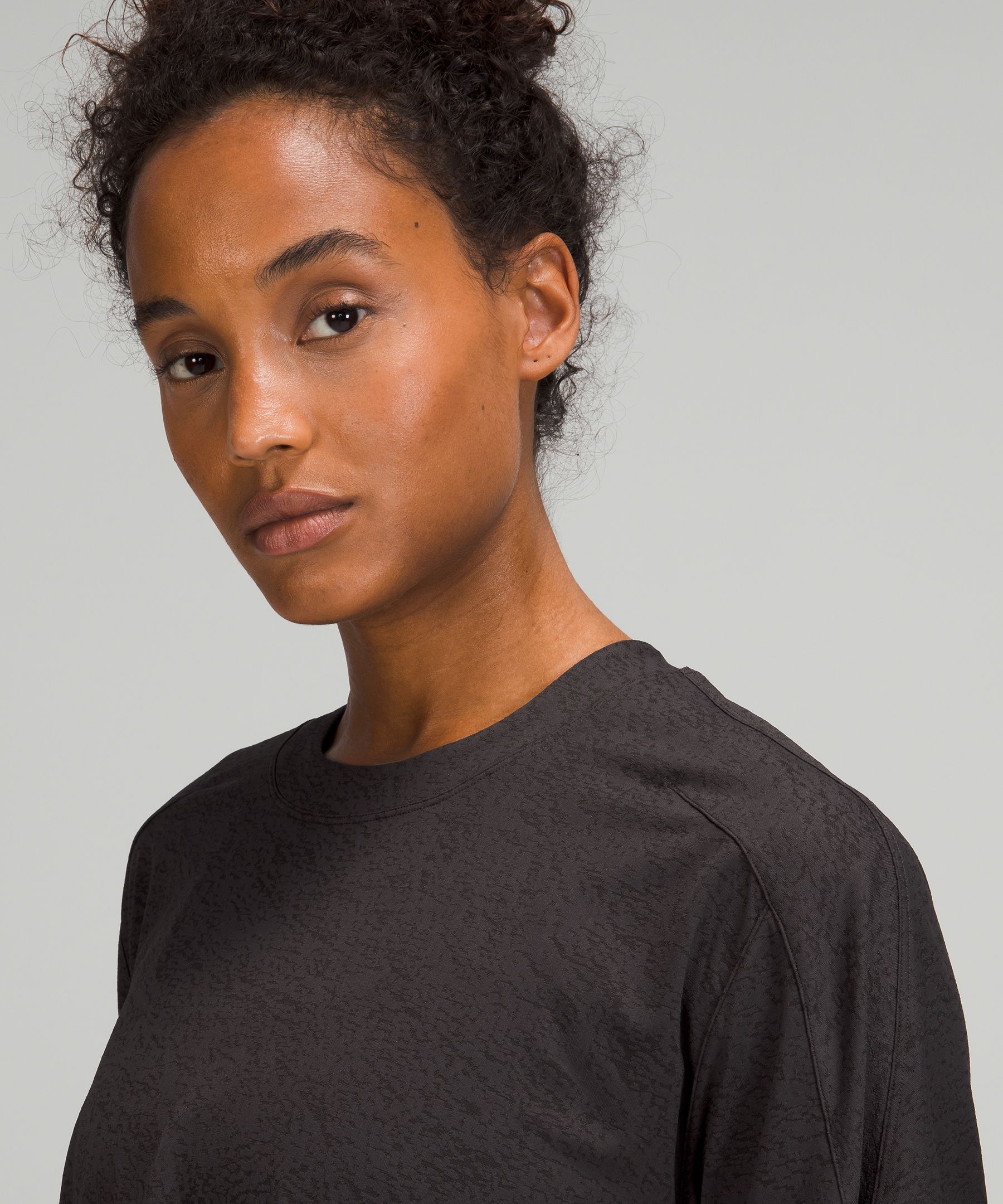 Lululemon Topper Dame Svarte Grå | 69172-FAQB