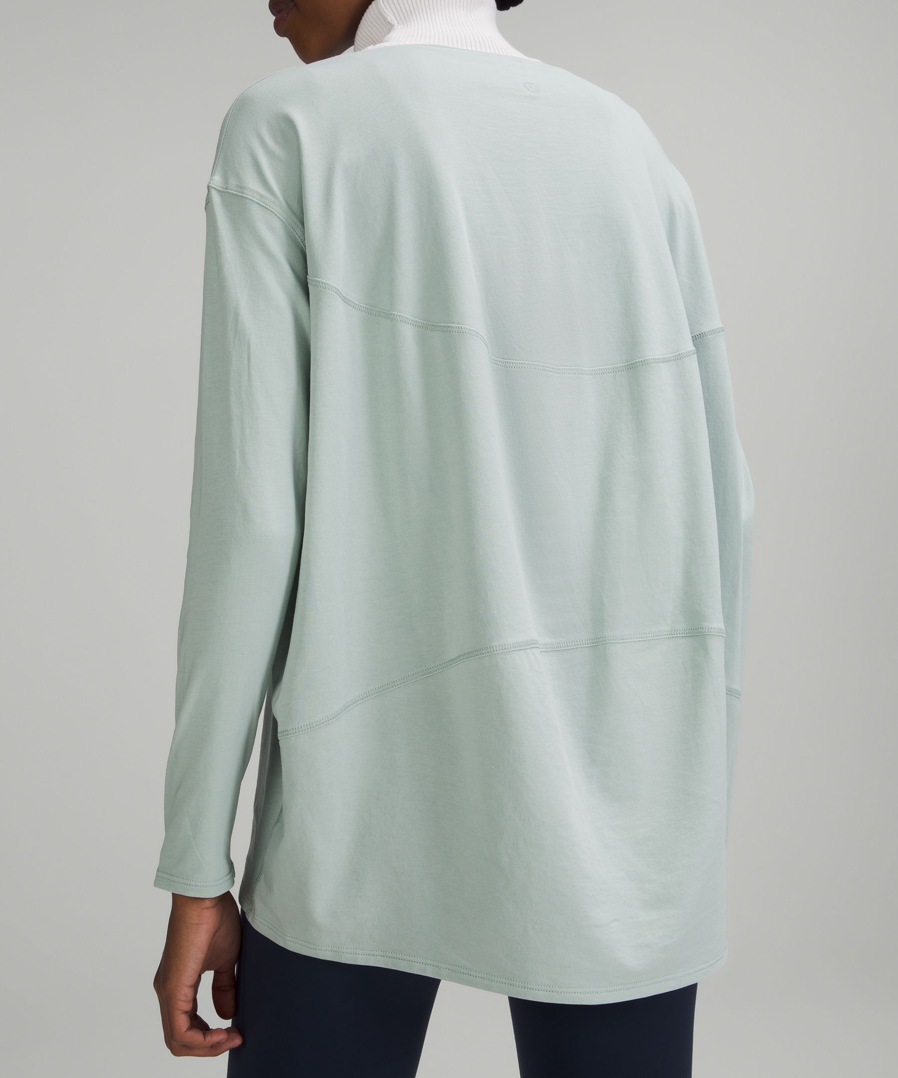 Lululemon Topper Dame Sølv Blå | 26398-EXDU