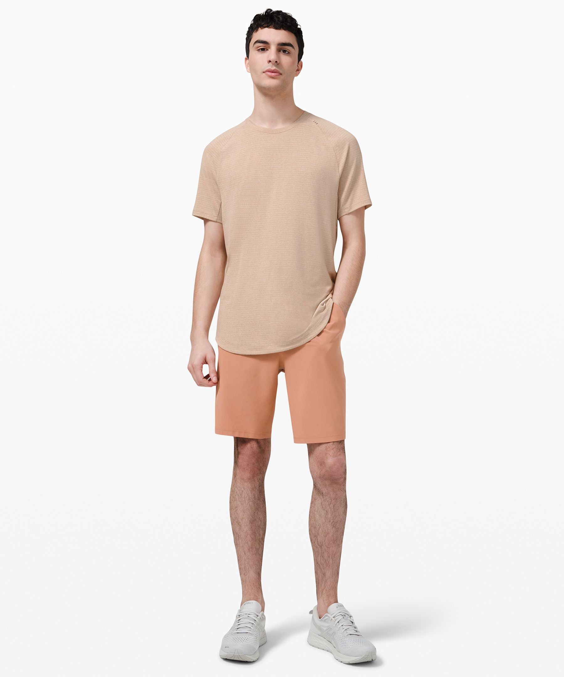 Lululemon Topper Herre Beige | 85976-ONUS