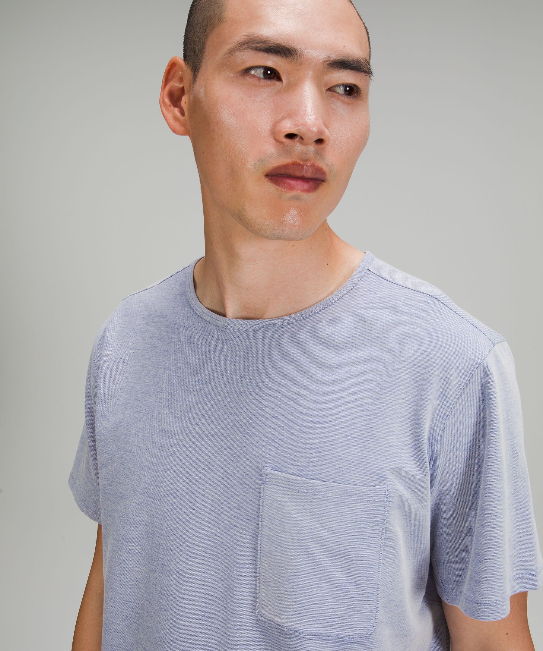 Lululemon Topper Herre Blå | 43987-AJSQ