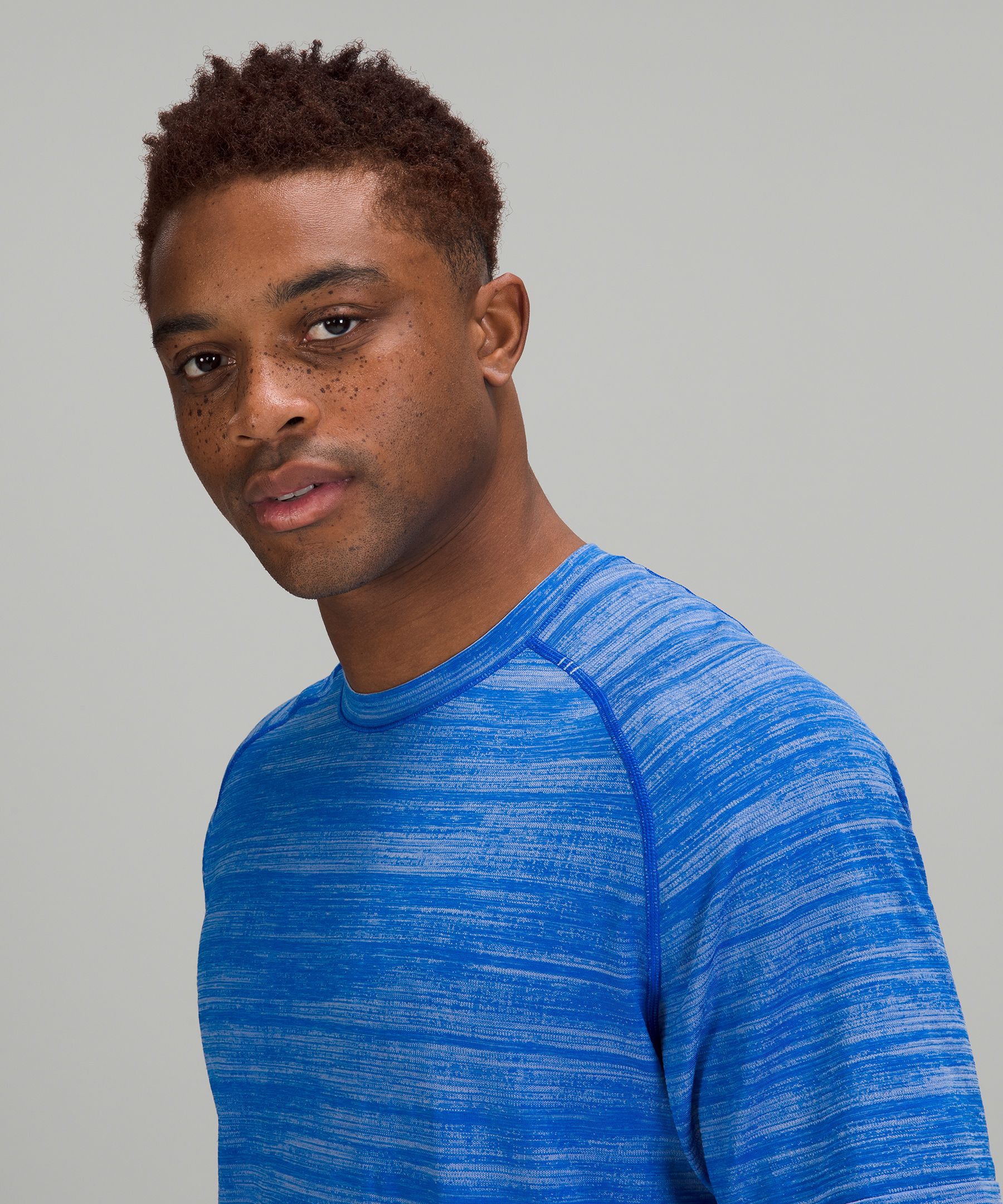 Lululemon Topper Herre Blå | 52978-EUJN