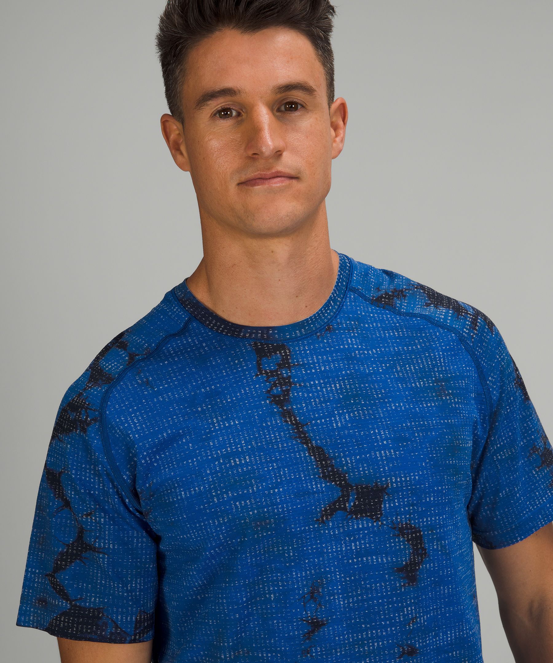 Lululemon Topper Herre Blå | 62370-ROPI