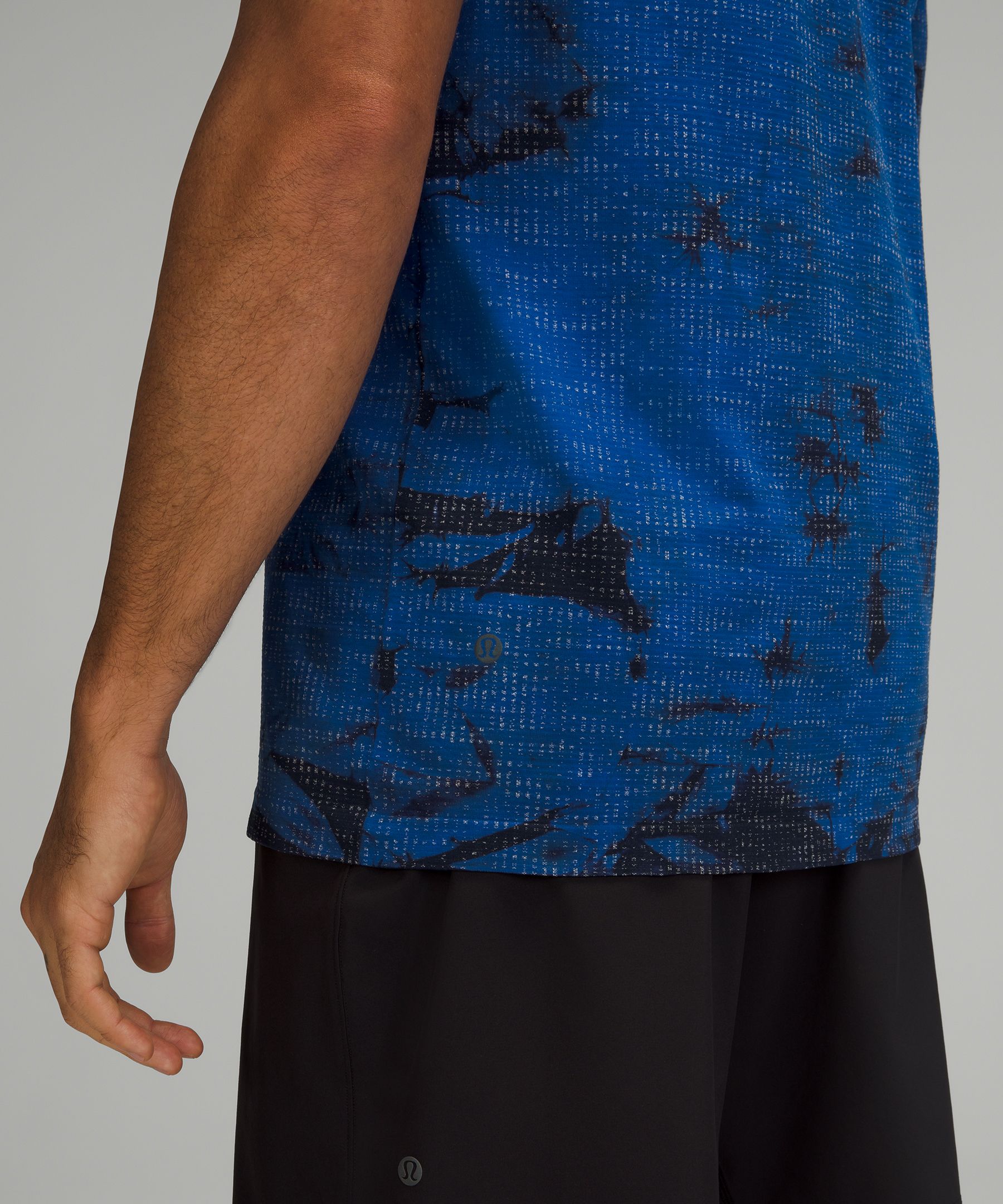 Lululemon Topper Herre Blå | 62370-ROPI