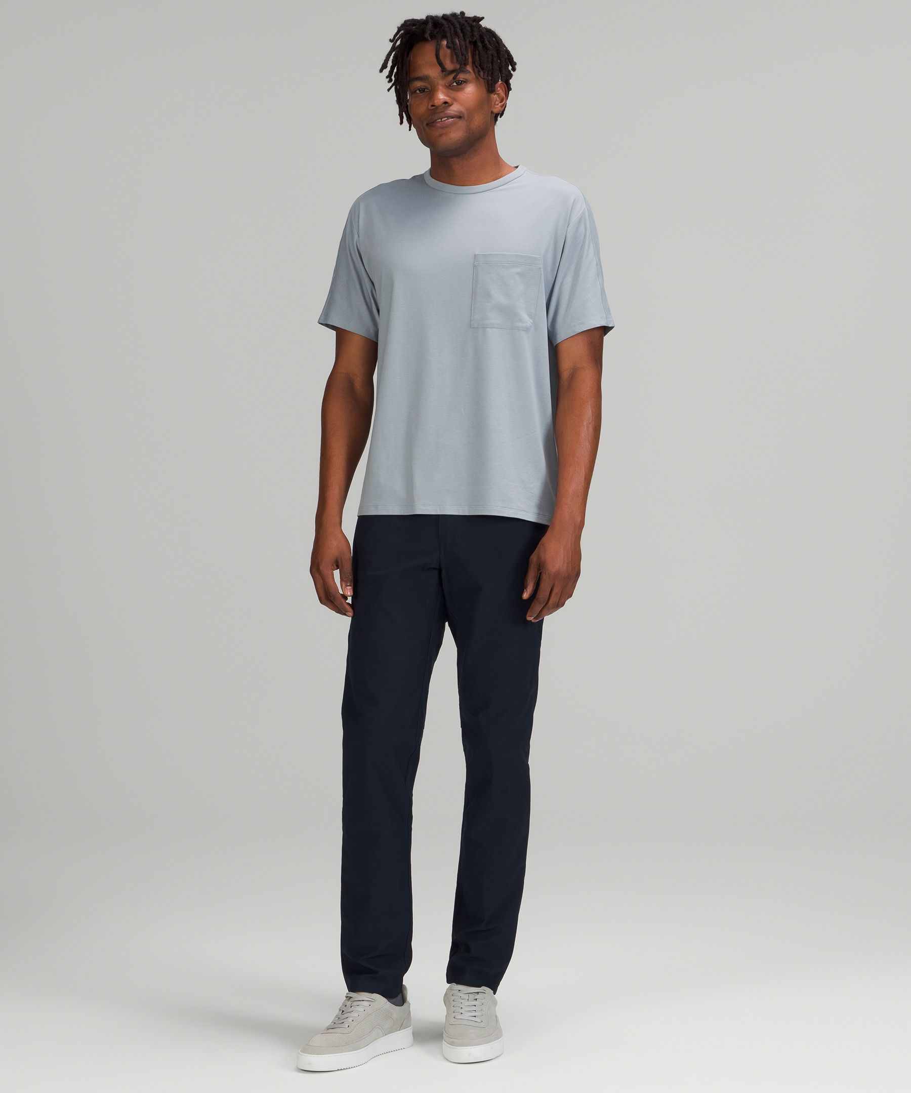 Lululemon Topper Herre Blå | 91632-WGKH