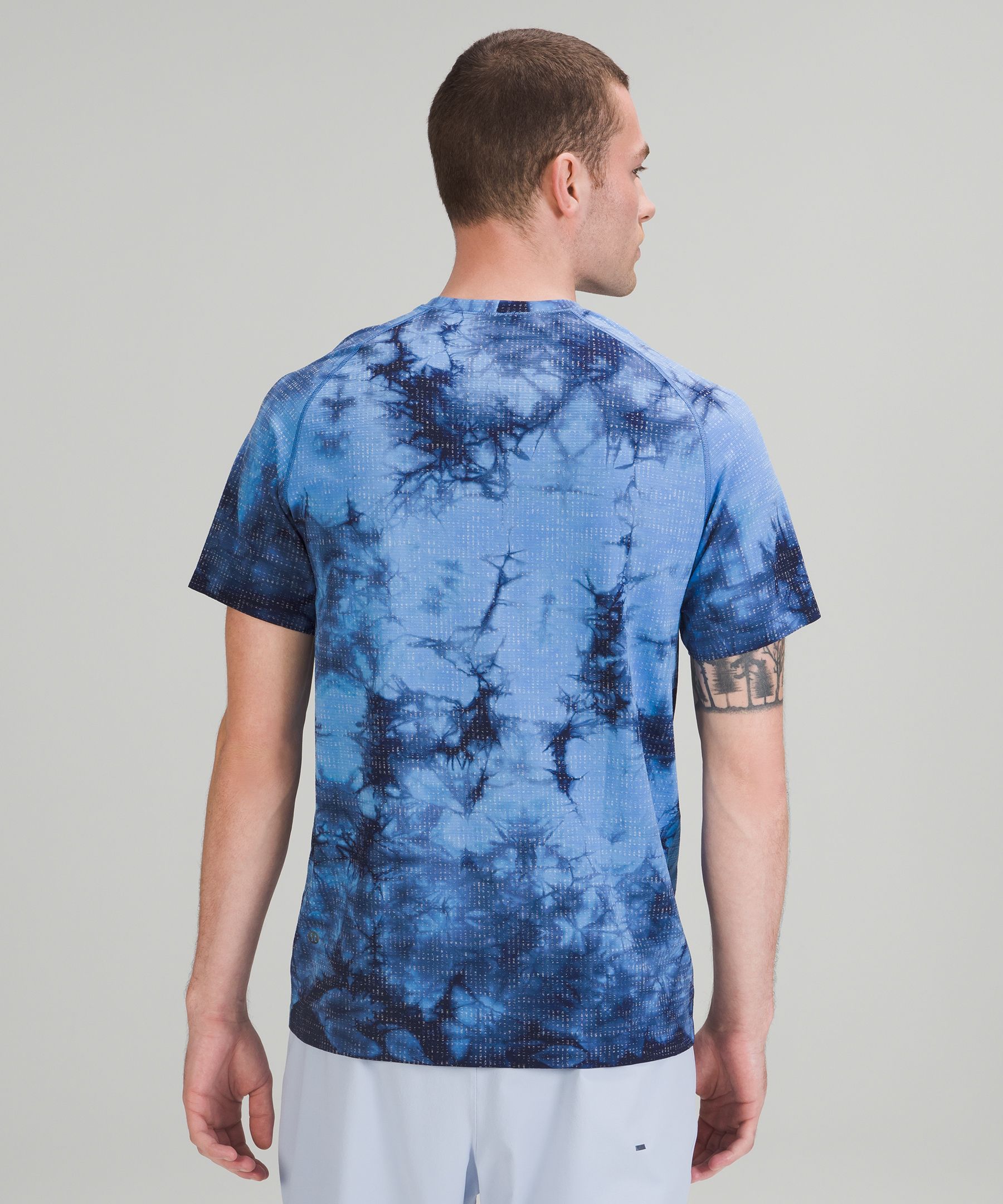 Lululemon Topper Herre Blå Marineblå | 94832-PKAG