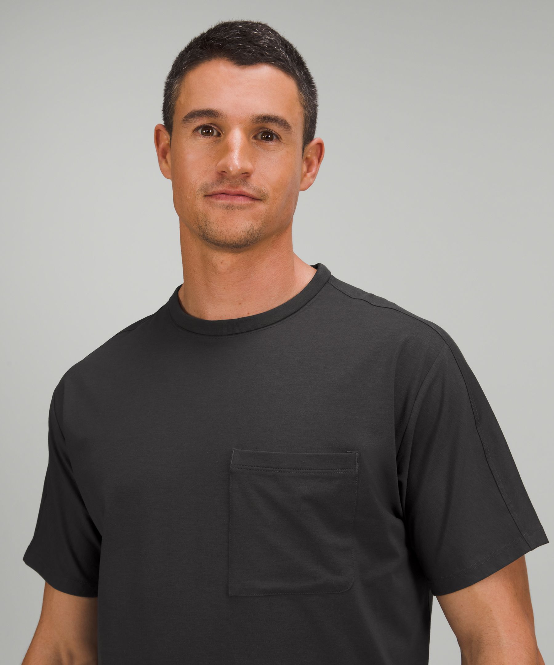 Lululemon Topper Herre Dyp Grå | 06352-XFZB