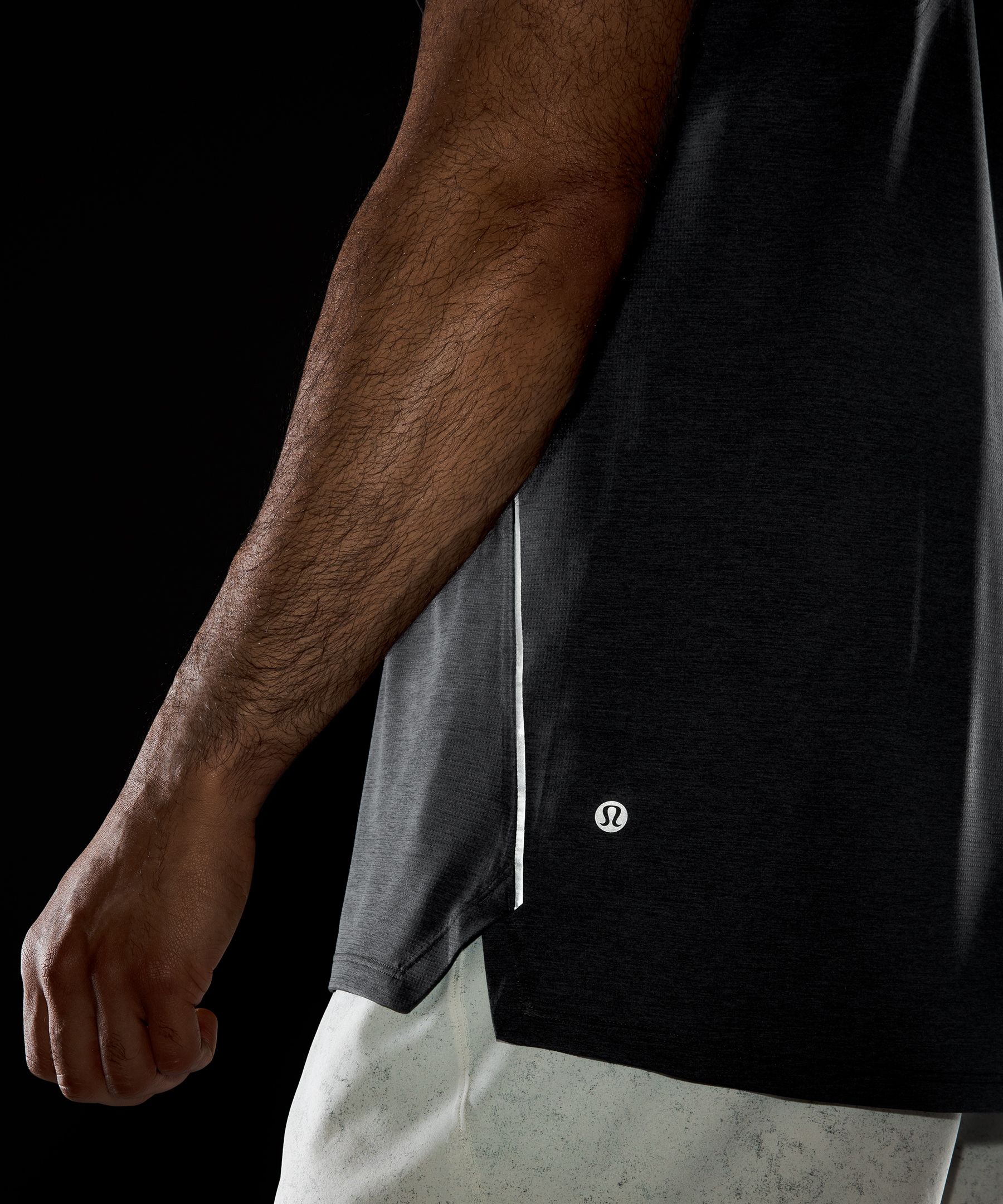 Lululemon Topper Herre Dyp Grå | 23790-EOIR