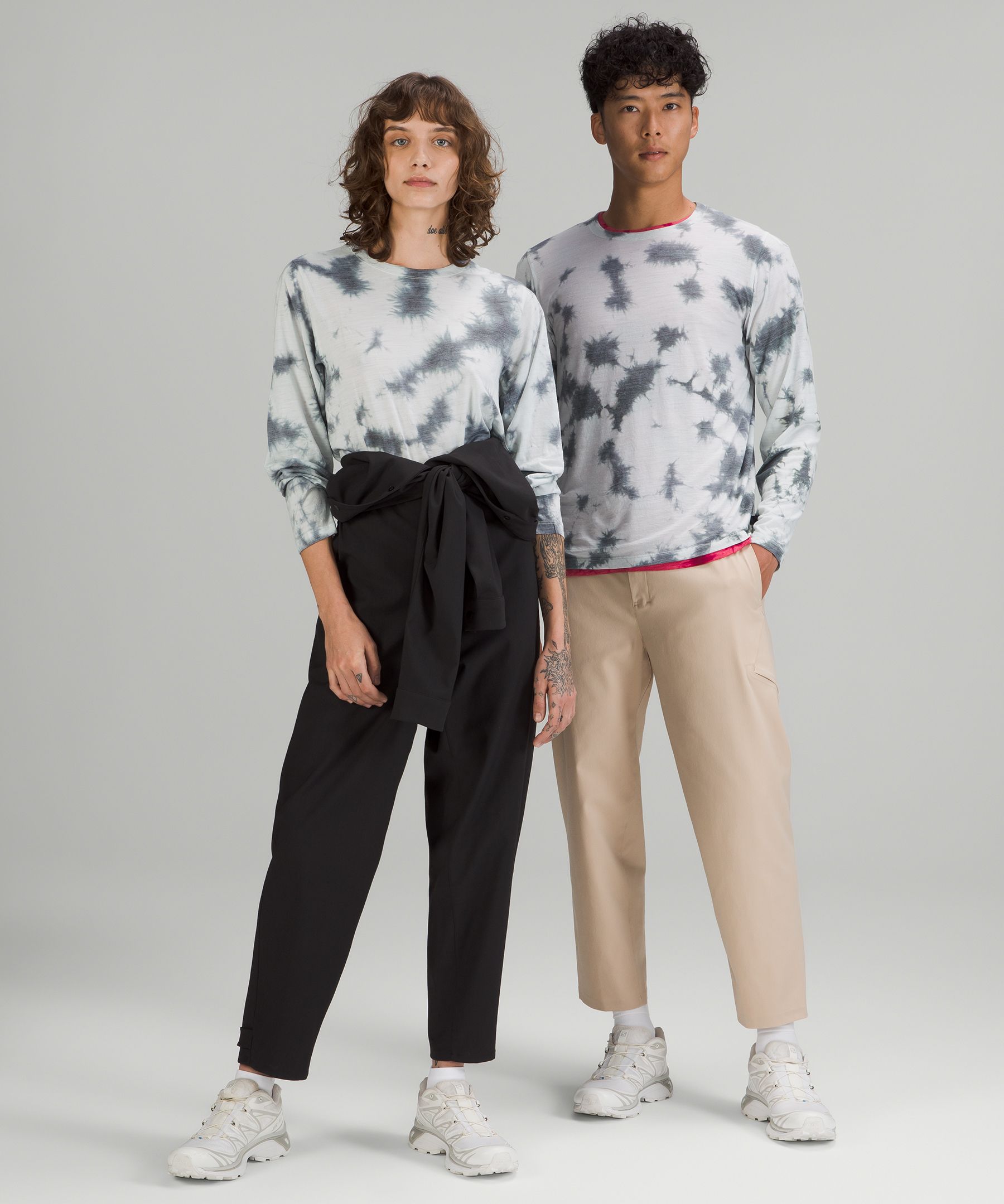 Lululemon Topper Herre Dyp Grå | 58632-HXEG