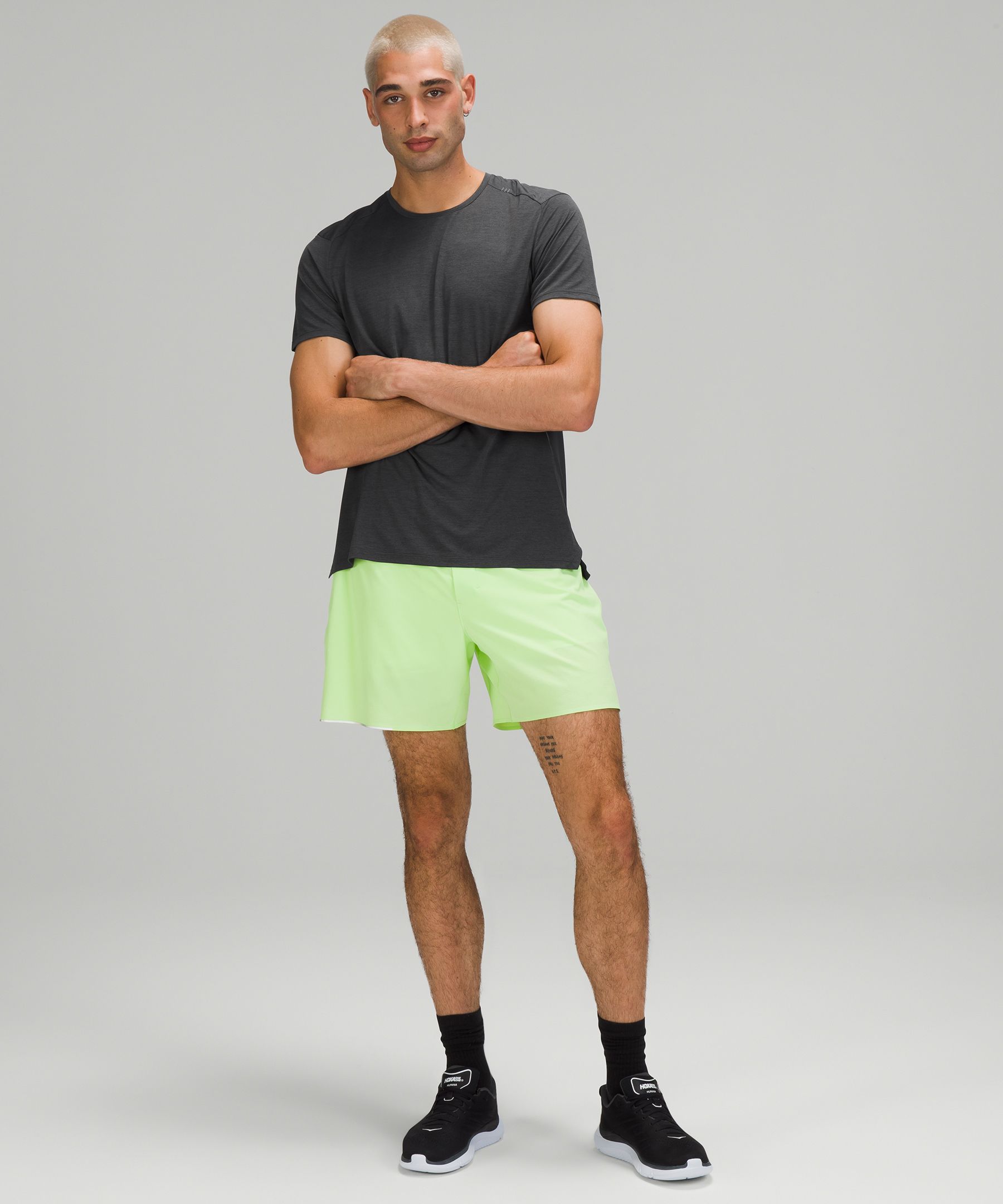 Lululemon Topper Herre Dyp Grå | 98437-BPLY