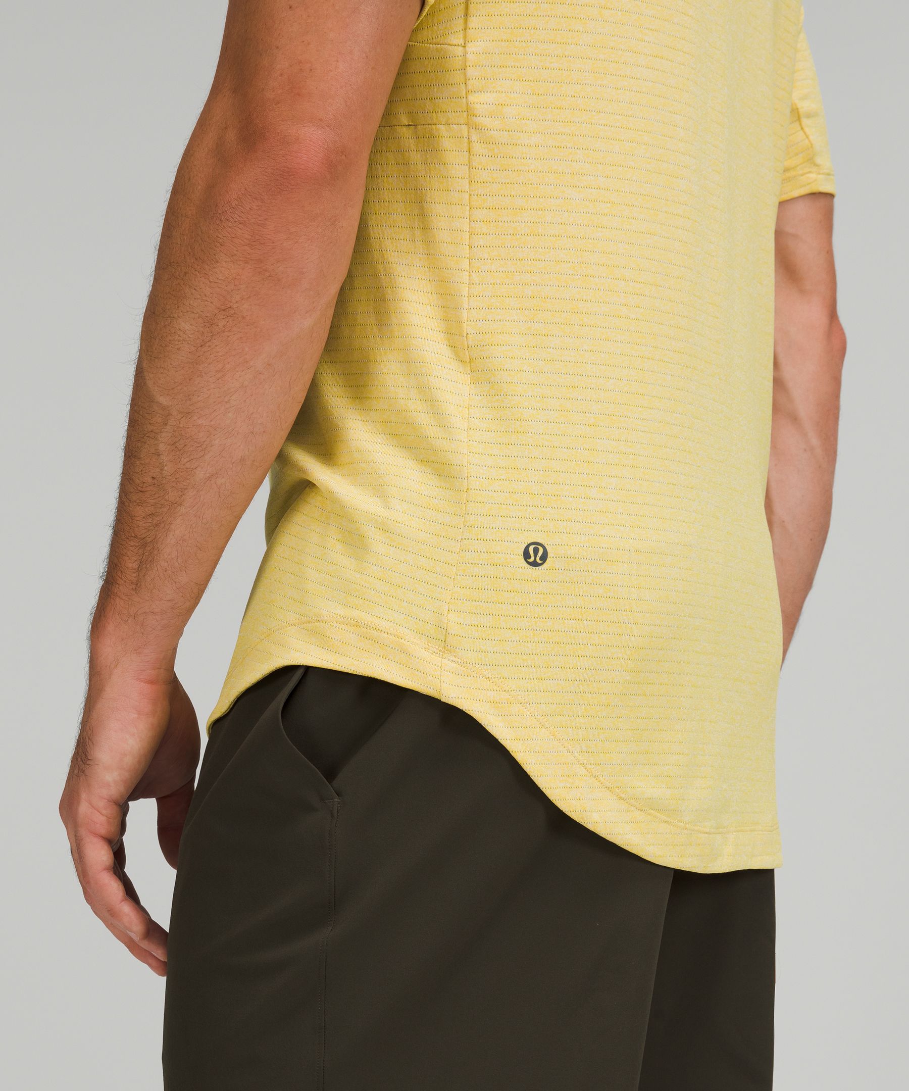 Lululemon Topper Herre Gul | 18475-LSCD