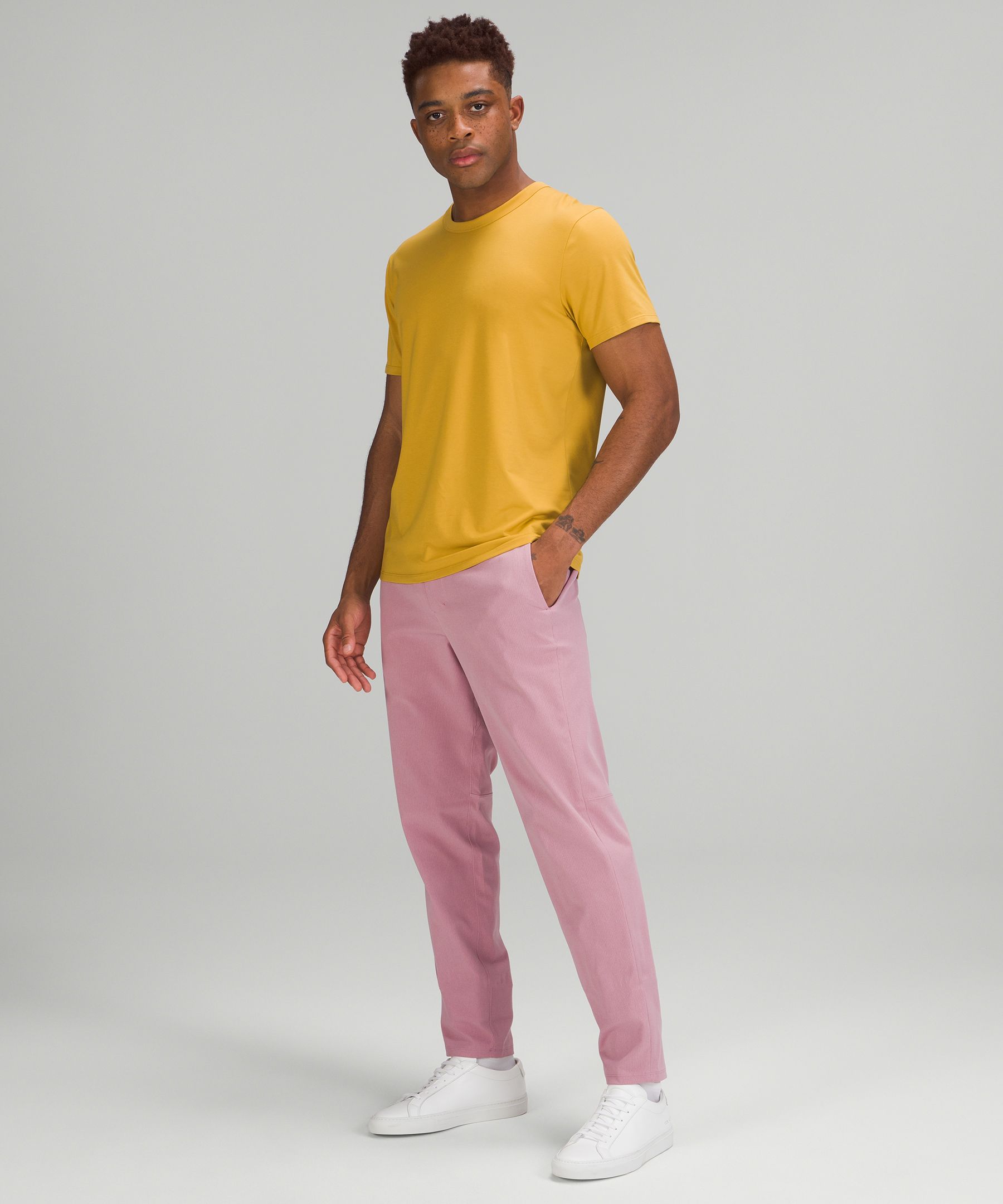 Lululemon Topper Herre Gul | 36187-VCHO