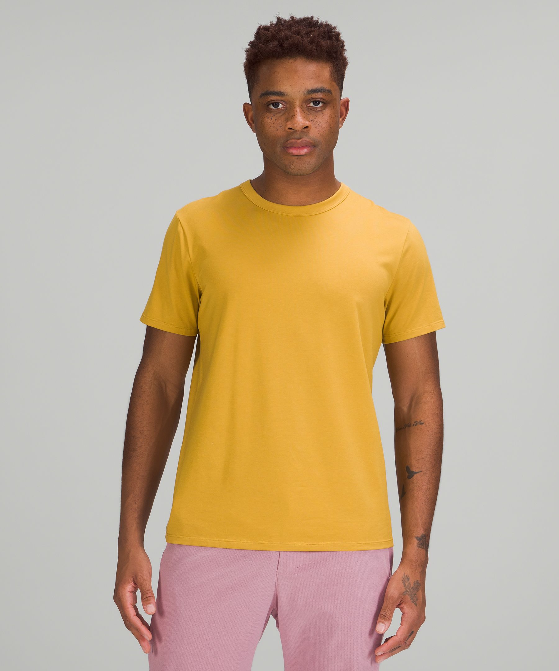 Lululemon Topper Herre Gul | 36187-VCHO