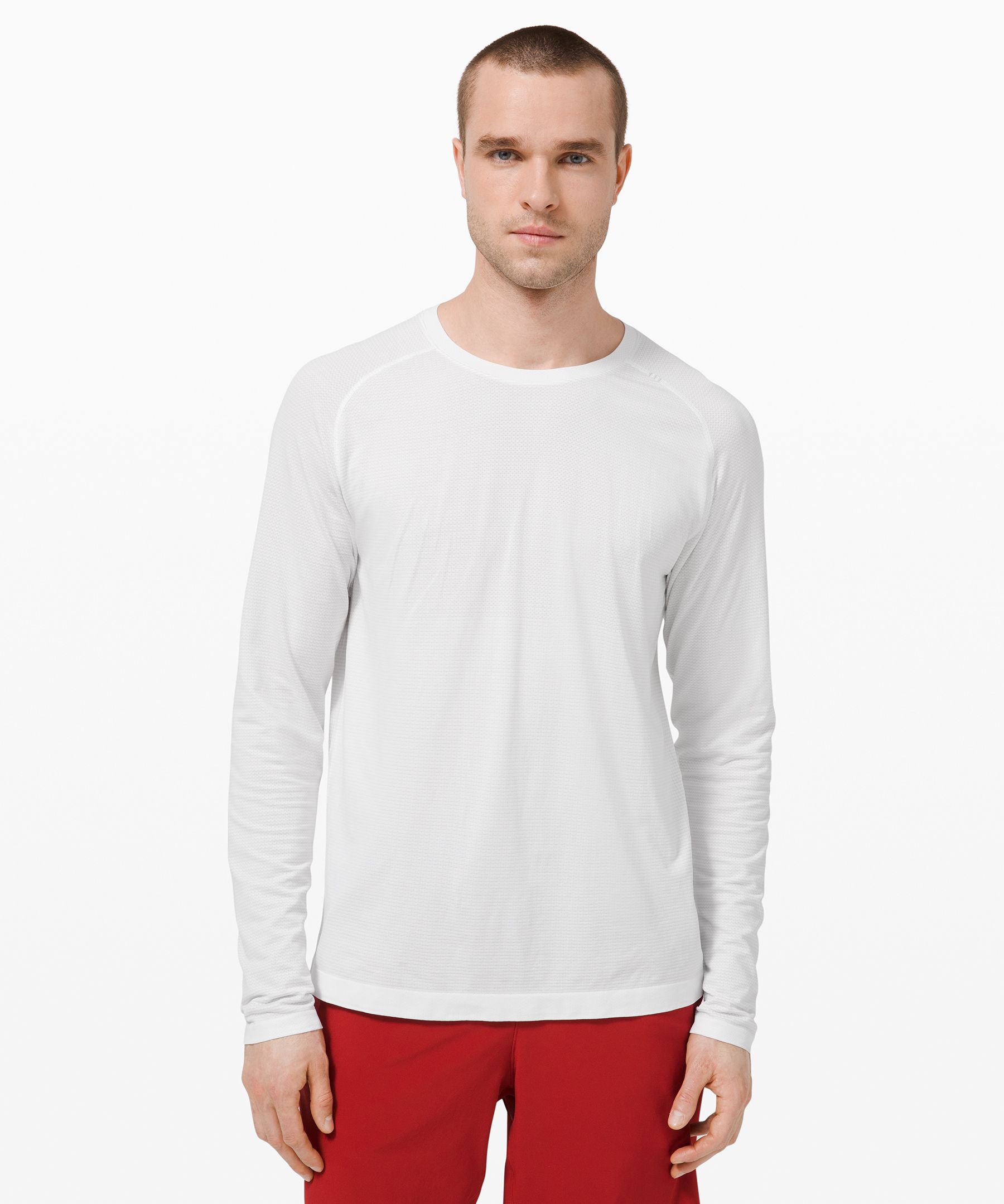 Lululemon Topper Herre Hvite | 52981-MGJL