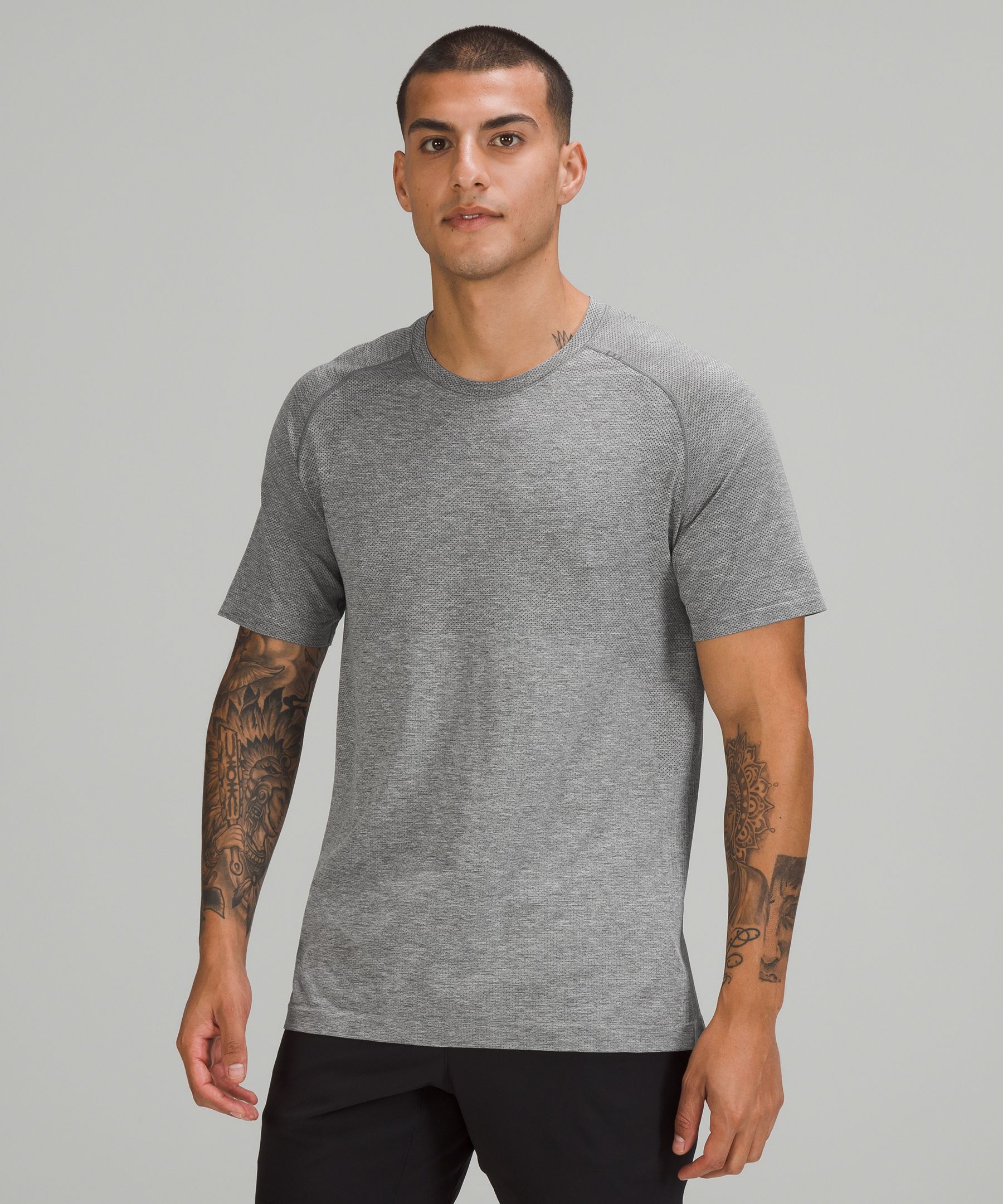 Lululemon Topper Herre Hvite | 78961-WDEZ