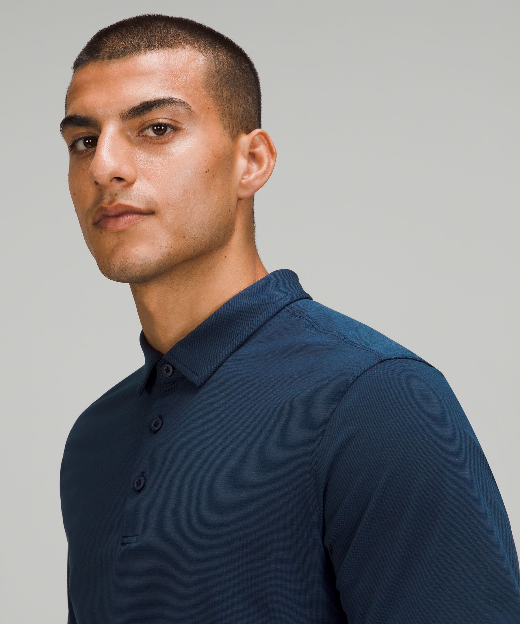 Lululemon Topper Herre Marineblå | 26790-DOZW